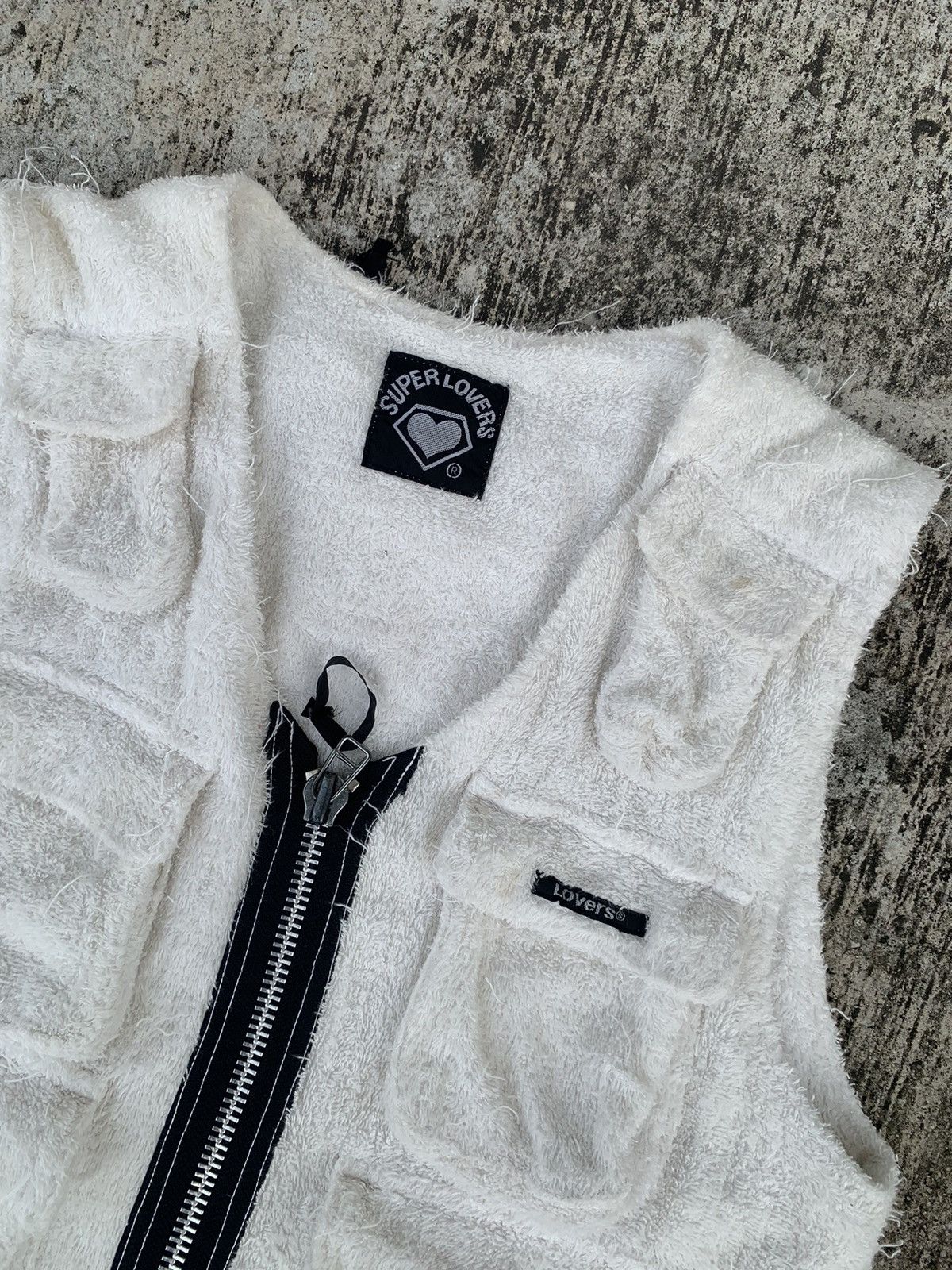 Japanese Brand Super lovers multipocket vest big pocket backhit Size S / US 4 / IT 40 - 4 Thumbnail