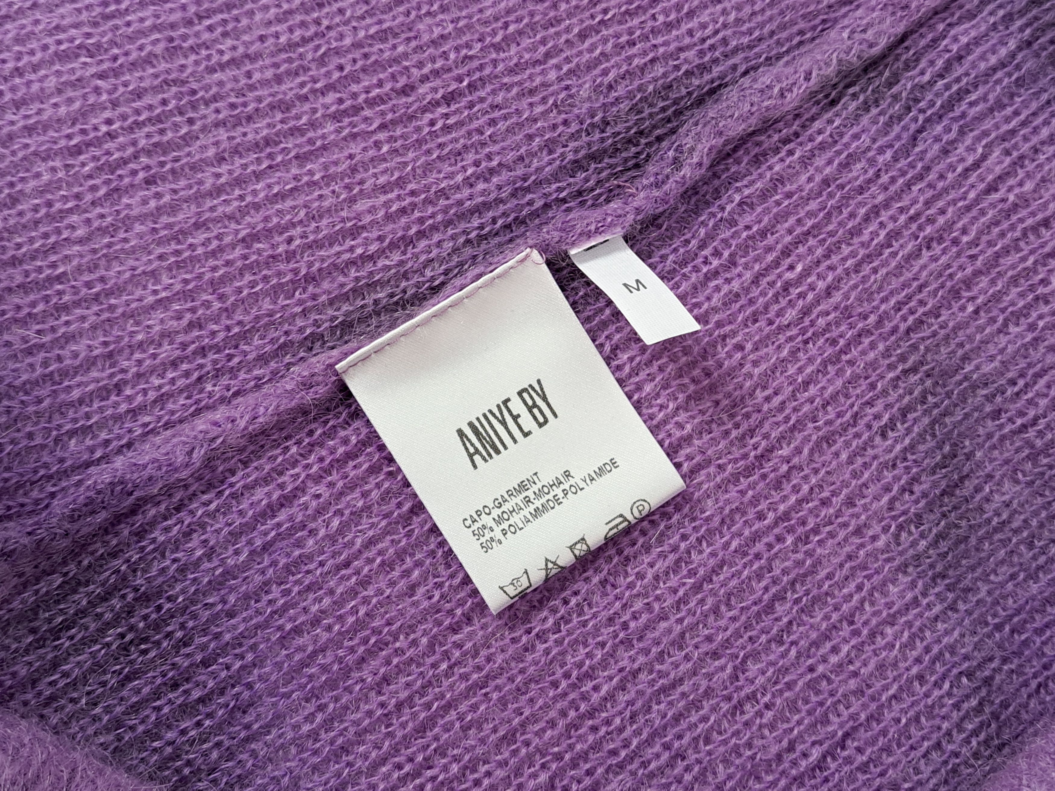 Other ANIYE BY purple mohair blend sweater. Size M Size M / US 6-8 / IT 42-44 - 11 Thumbnail