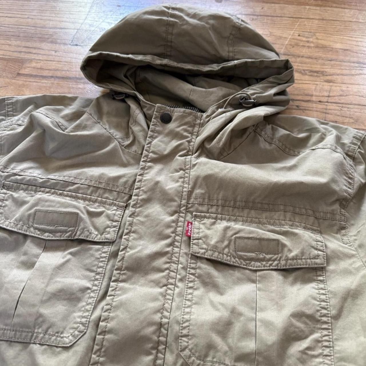 Levi's Levi's Hooded Military Jacket Size US M / EU 48-50 / 2 - 2 Thumbnail