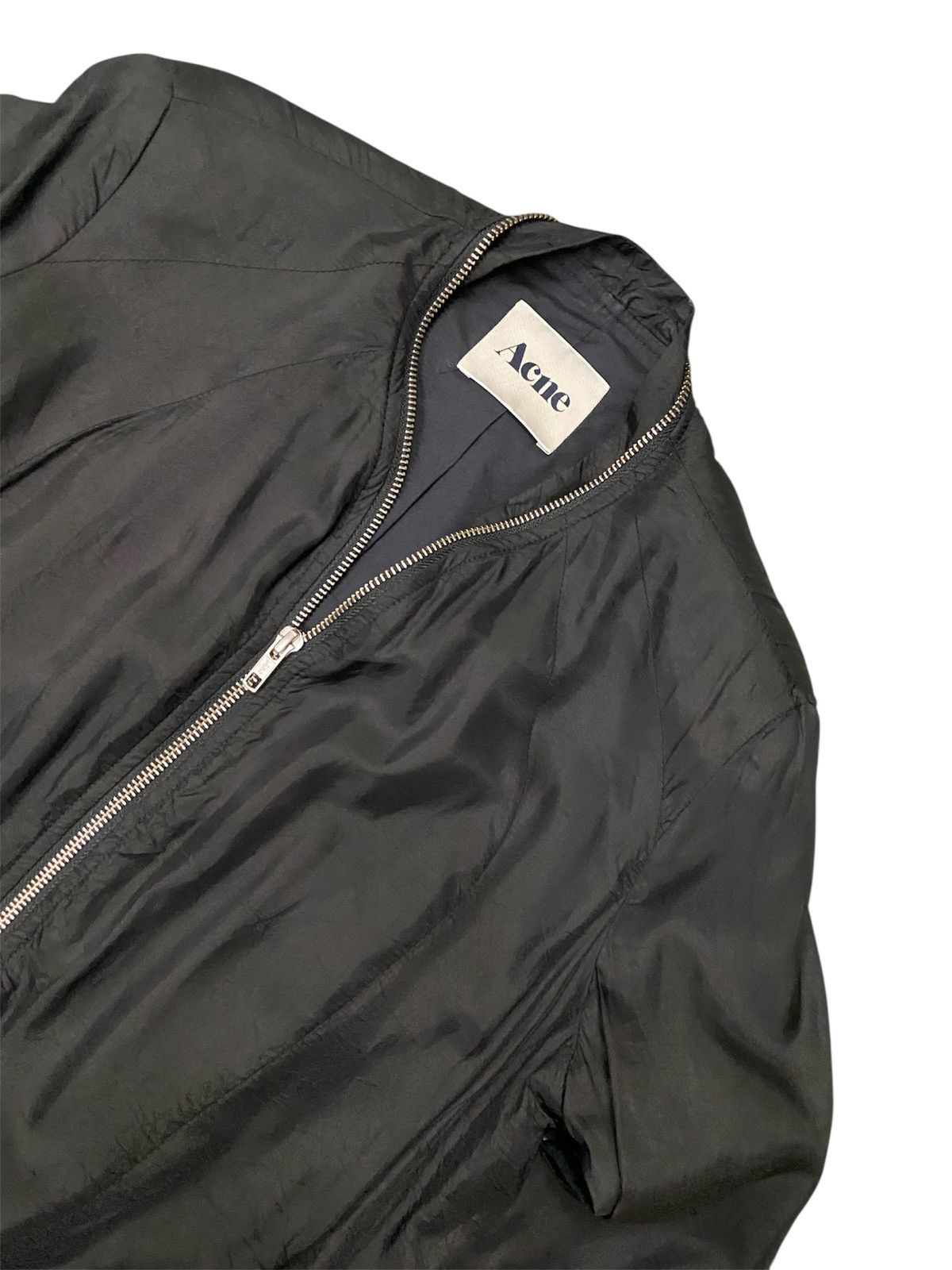 Acne Studios ACNE Studios Zip Design Blouson Jacket Black DARK SS11 Size US S / EU 44-46 / 1 - 2 Thumbnail