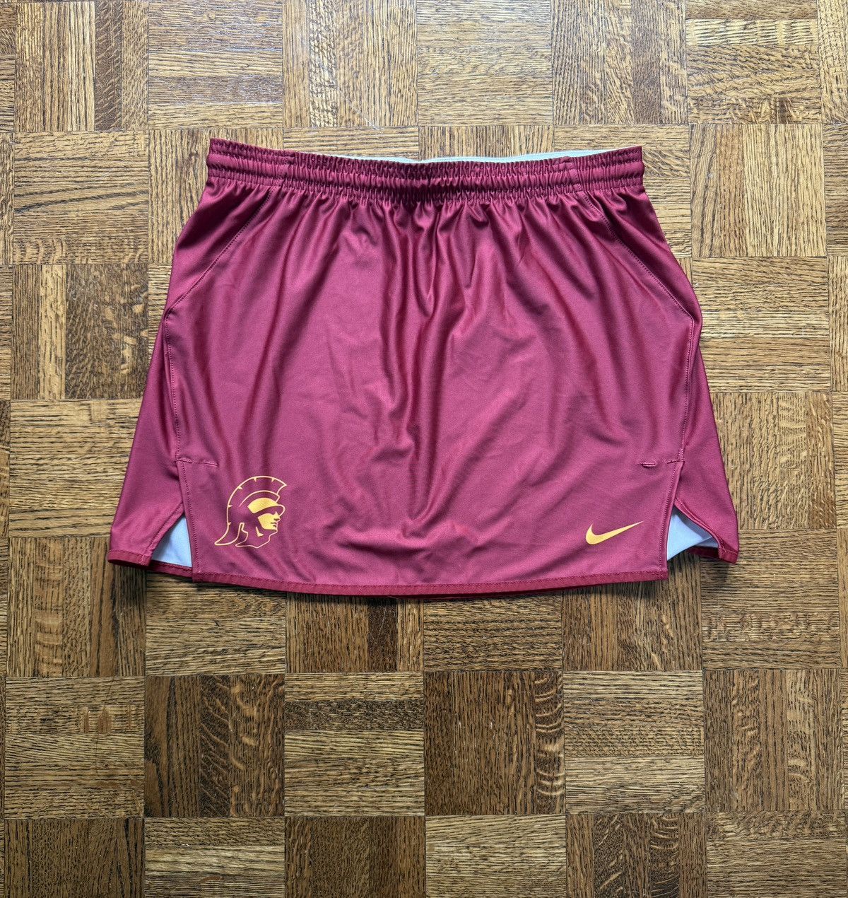 Vintage Nike University of Southern California Lacrosse Skirt NWT Size 30" / US 8 / IT 44 - 1 Thumbnail