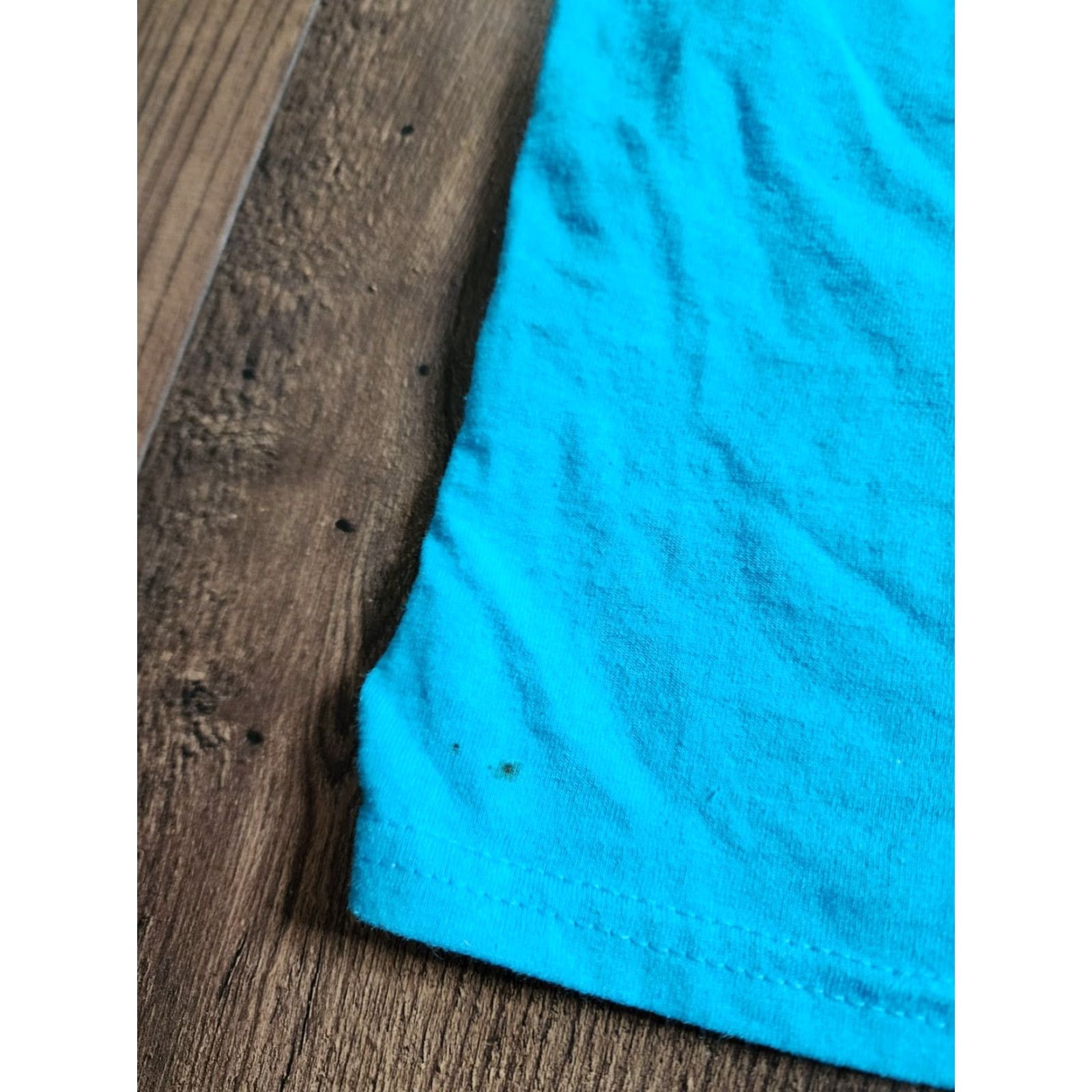 Jerzees VINTAGE Jerzees T-Shirt Mens XL Cruzan Rum 2005 Production Distressed Blue Crew Neck Short Sleeve Cotton Size US XL / EU 56 / 4 - 5 Thumbnail