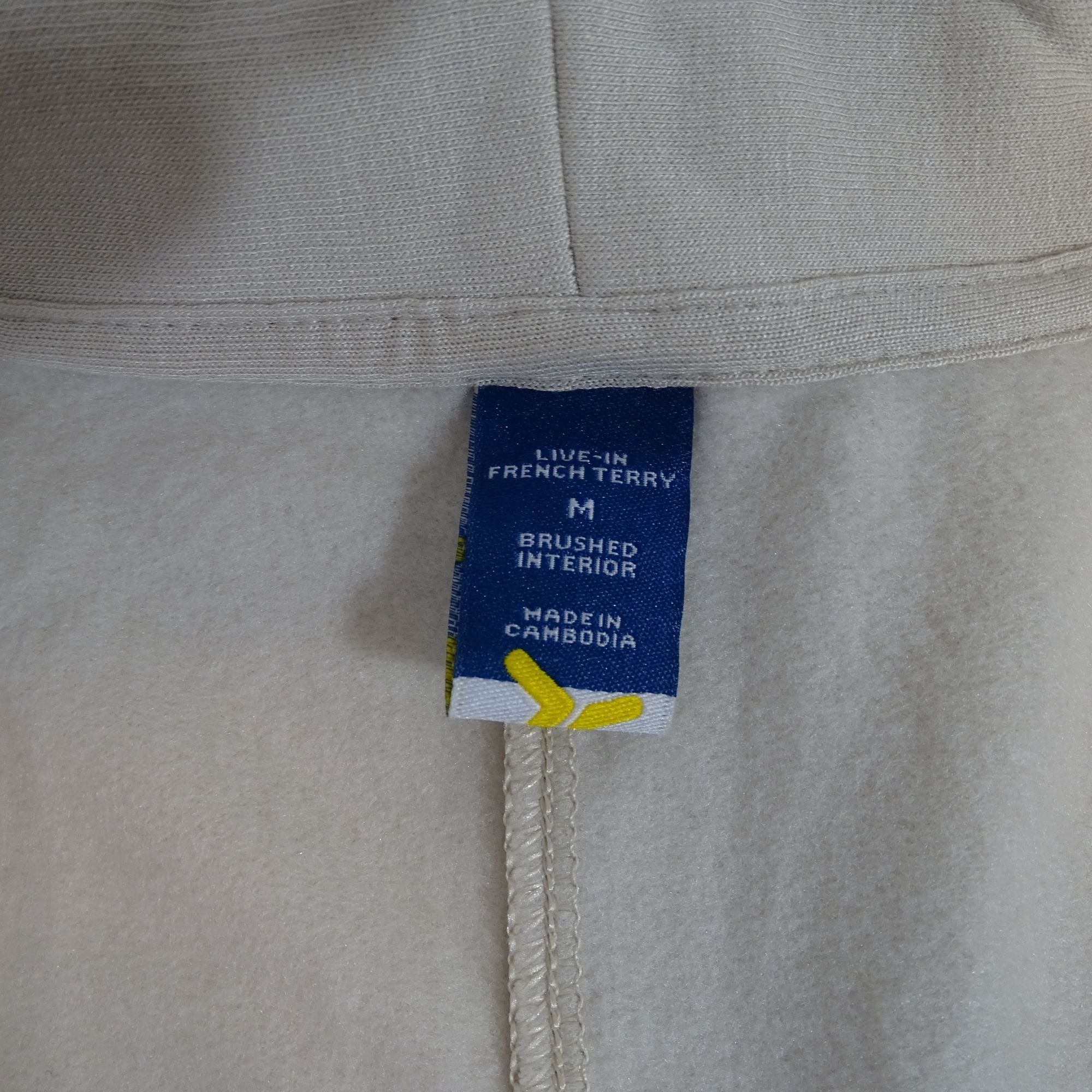 Old Navy Old Navy Tan Open Front Live-in French Terry Cardigan Size M Size M / US 6-8 / IT 42-44 - 6 Thumbnail