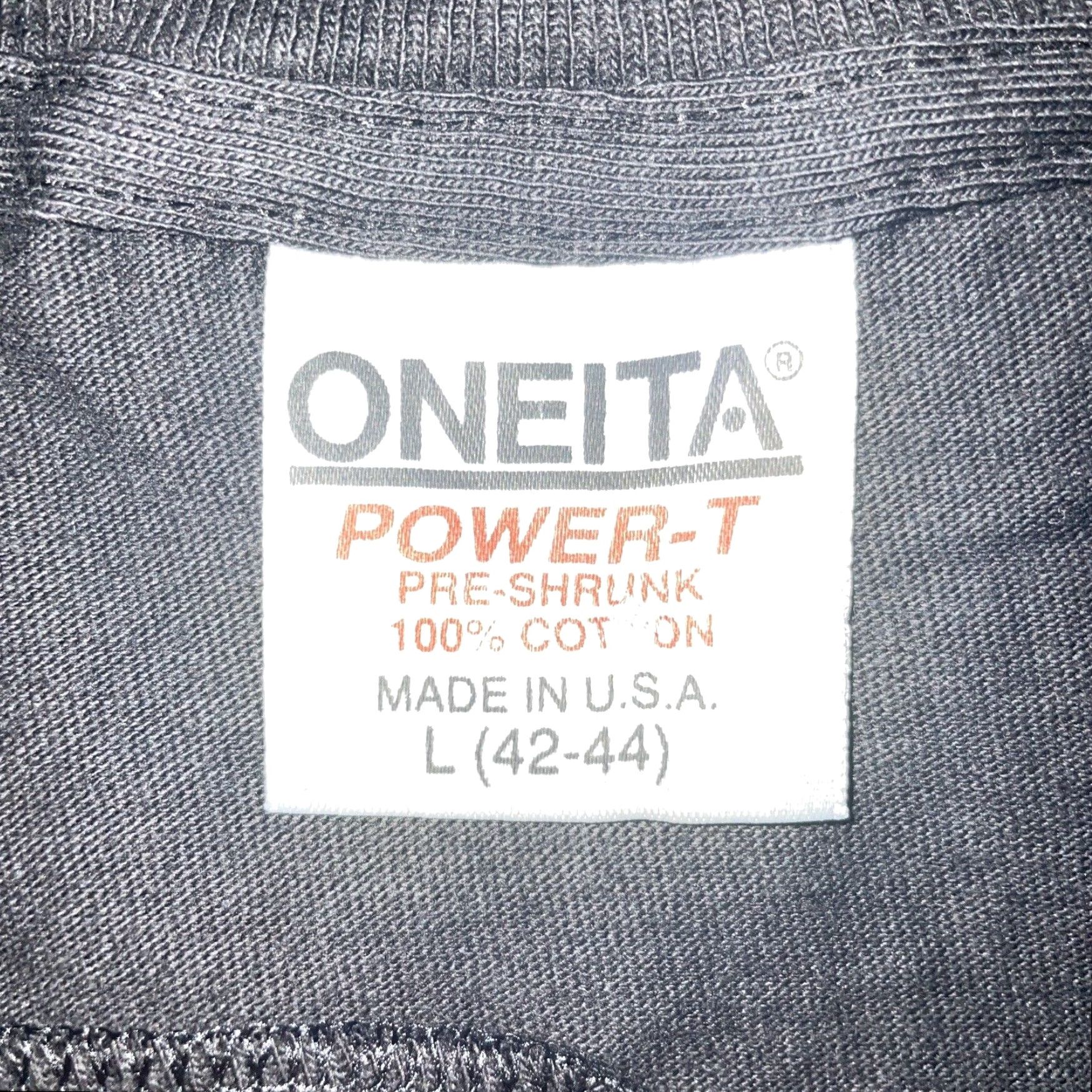 Vintage VINTAGE ONEITA Hypnotherapy Black T-Shirt Mens Large Size US L / EU 52-54 / 3 - 3 Thumbnail
