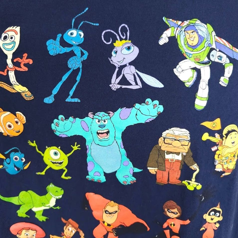 Disney **Blue Monsters Inc Up Pixar Characters T-Shirt Mens Large** User: **Blue Monsters Inc Up Pixar Characters T-Shirt Mens Large** Size US L / EU 52-54 / 3 - 3 Thumbnail