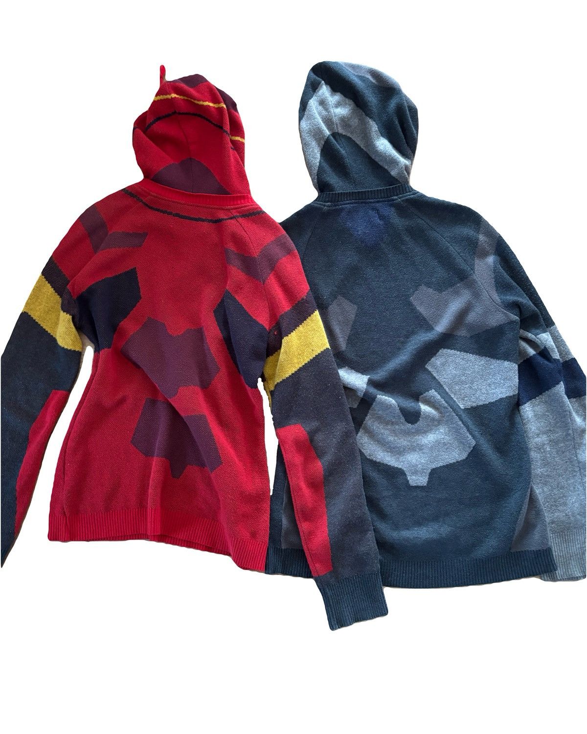 20471120 20471120 S/S 1998 “YIKES?” Evangelion Knit Hoodies Size US M / EU 48-50 / 2 - 2 Thumbnail