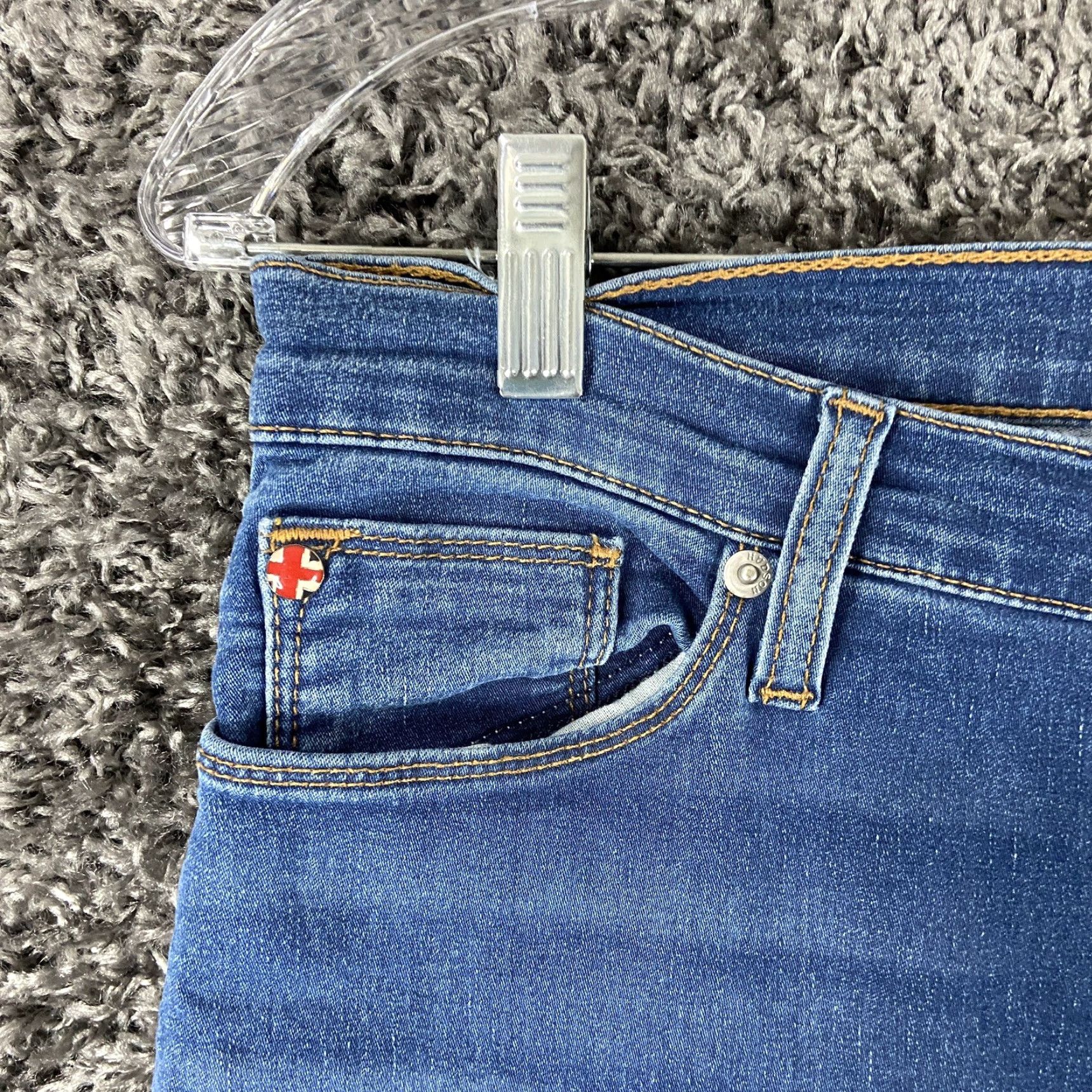 Hudson VINTAGE Hudson Los Angeles Blair Super Skinny Jeans Women 28 Blue Skinny 28 Womens Size 28" / US 6 / IT 42 - 4 Thumbnail