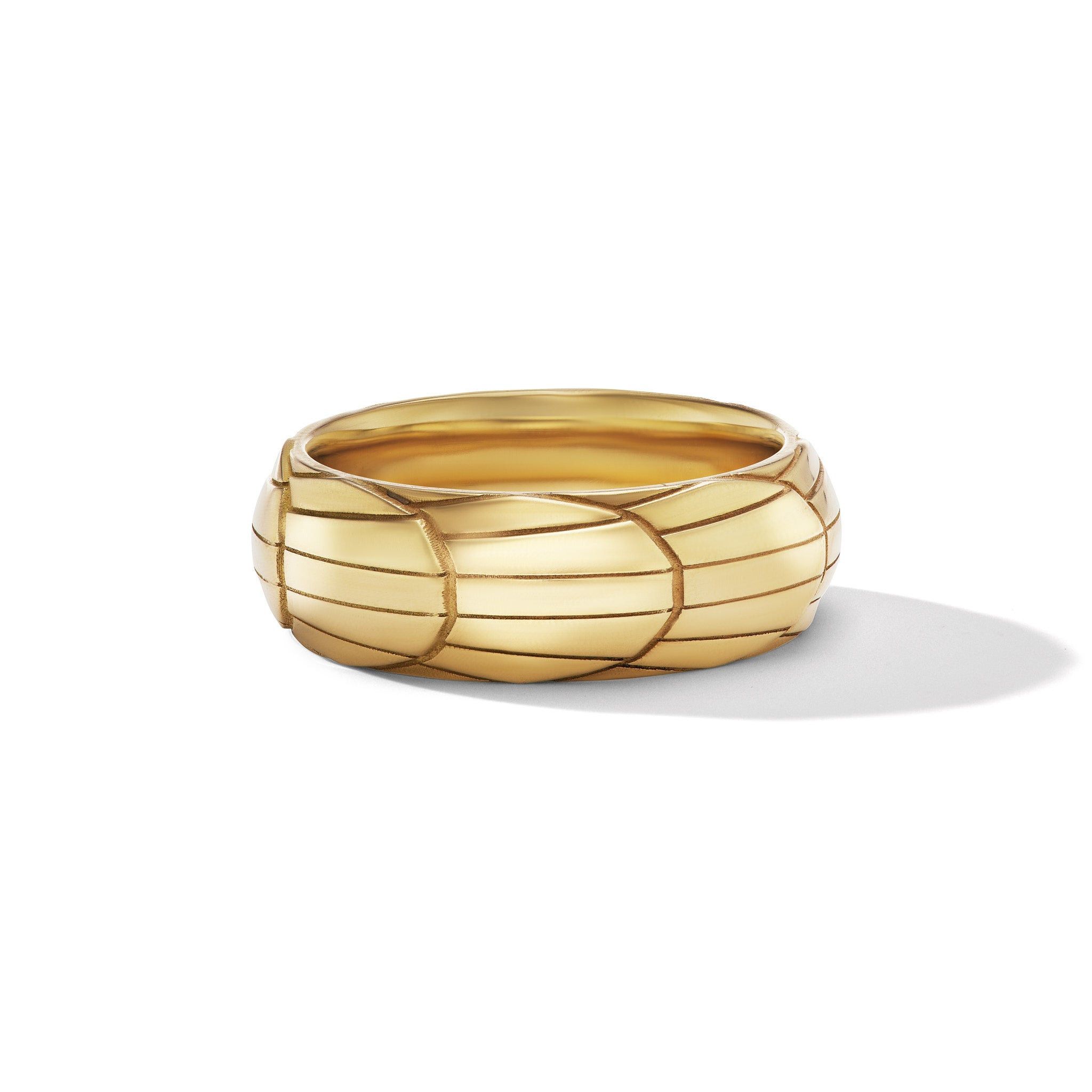 David Yurman o1w1db10325 Size:OS/ Empire Band Ring in Golden Size ONE SIZE - 1 Thumbnail