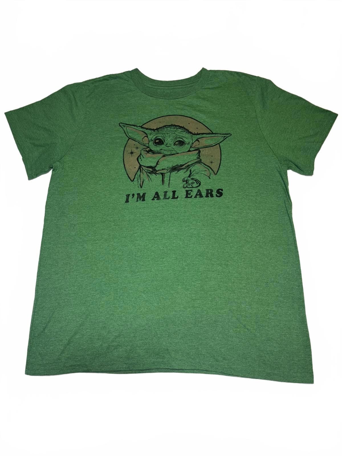 Star Wars Retro Star Wars Baby Yoda 'I'm All Ears' T-Shirt - XL Size US XL / EU 56 / 4 - 1 Thumbnail