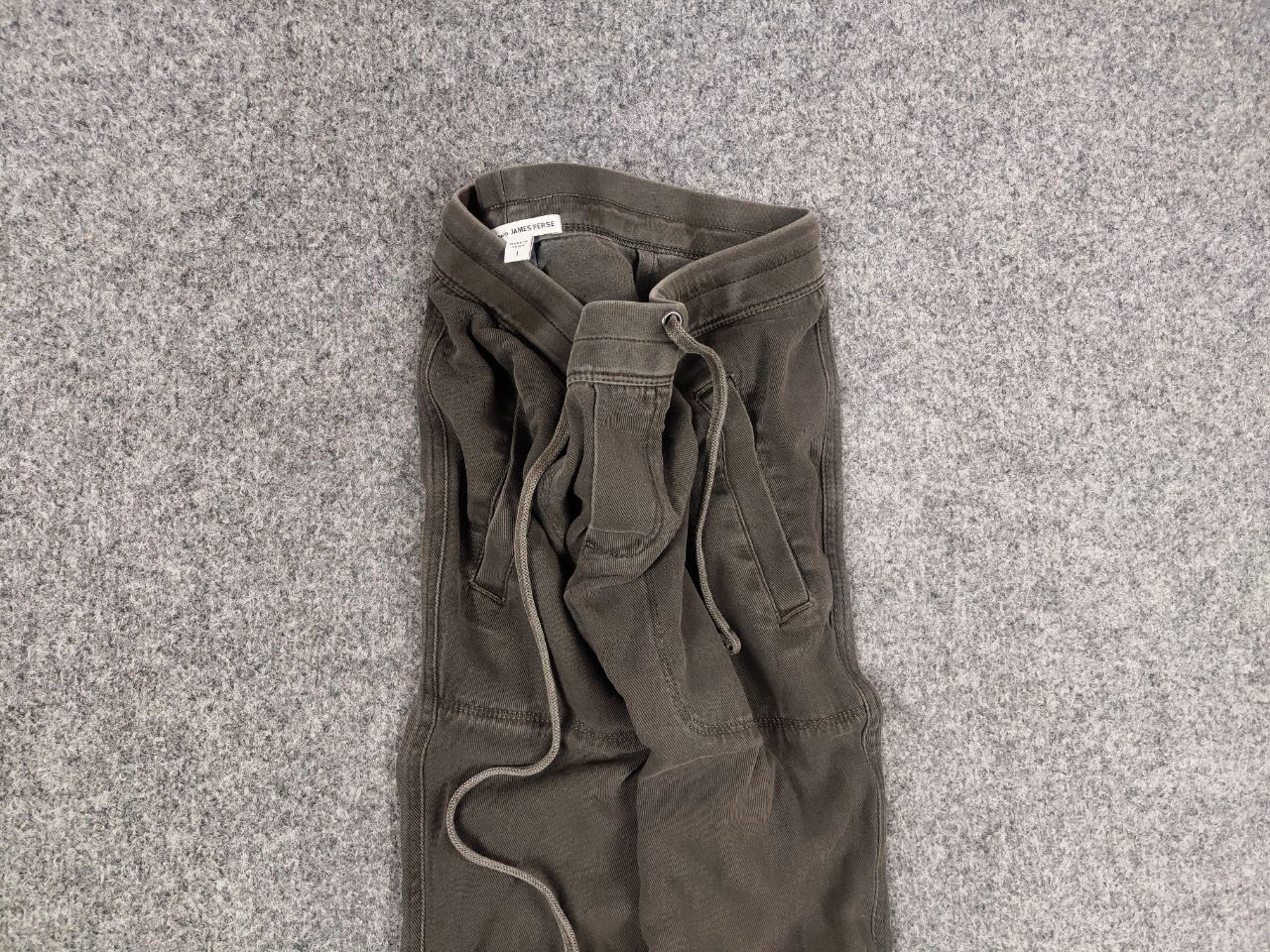 James Perse James Perse Standard Design Olive Faded Cotton Blend Pants Size 30" / US 8 / IT 44 - 5 Thumbnail