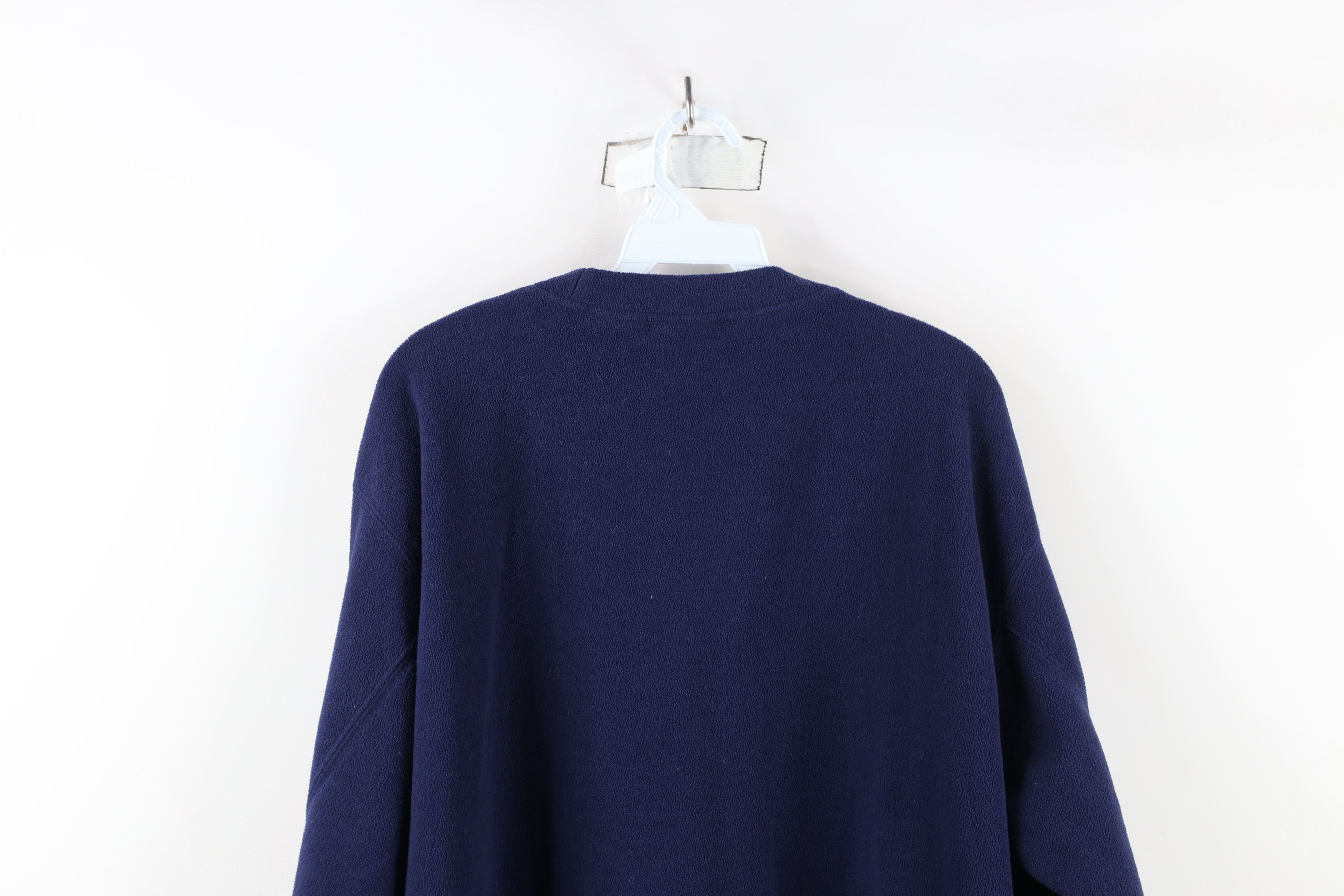 Vintage Vintage 90s Shadow University of Michigan Fleece Sweatshirt Size US L / EU 52-54 / 3 - 9 Thumbnail