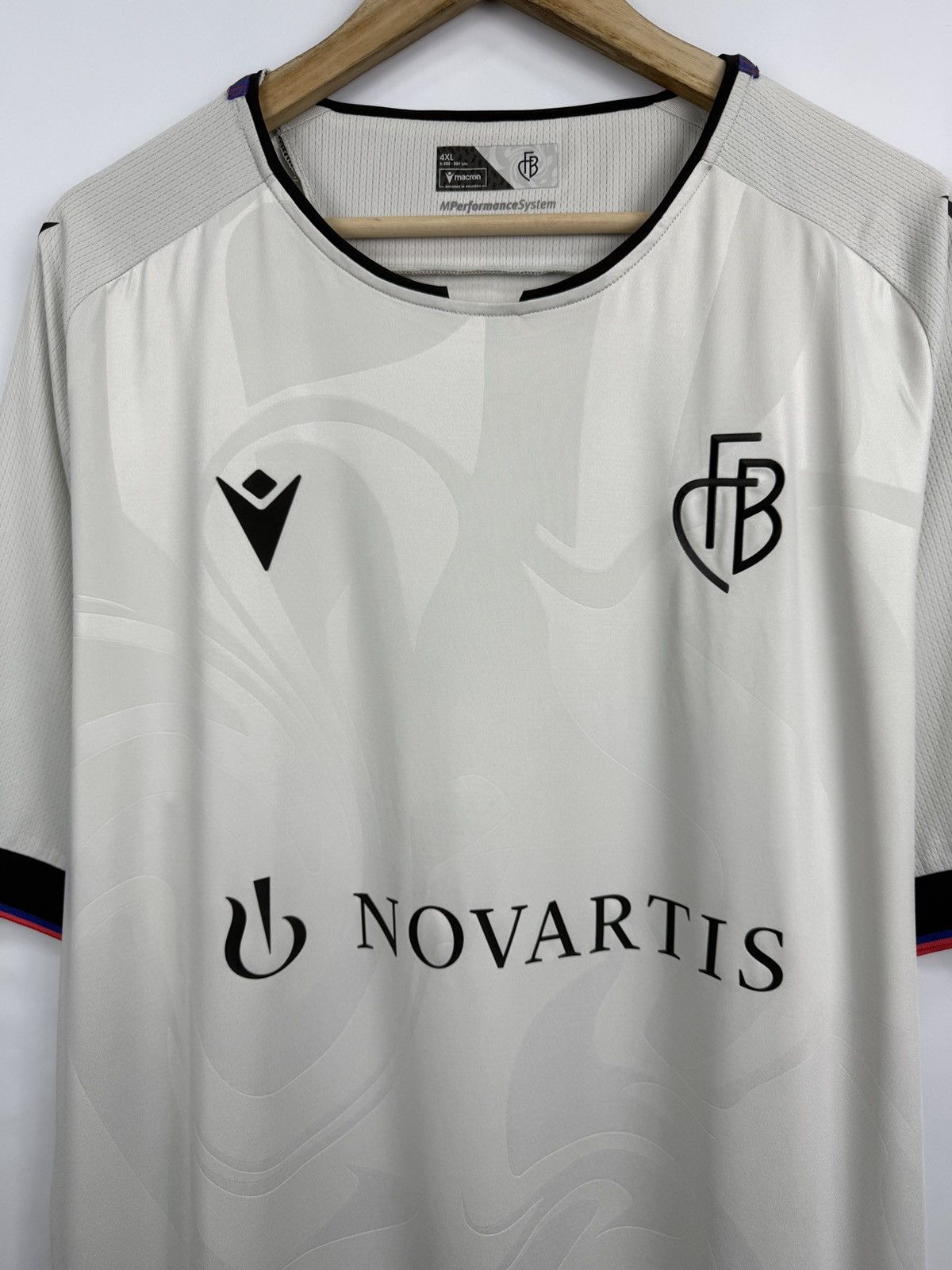 Macron 🇨🇭 2023/24 Macron FC Basel Away Jersey Soccer 1893 Rare Y2K Size US XXL / EU 58 / 5 - 5 Thumbnail