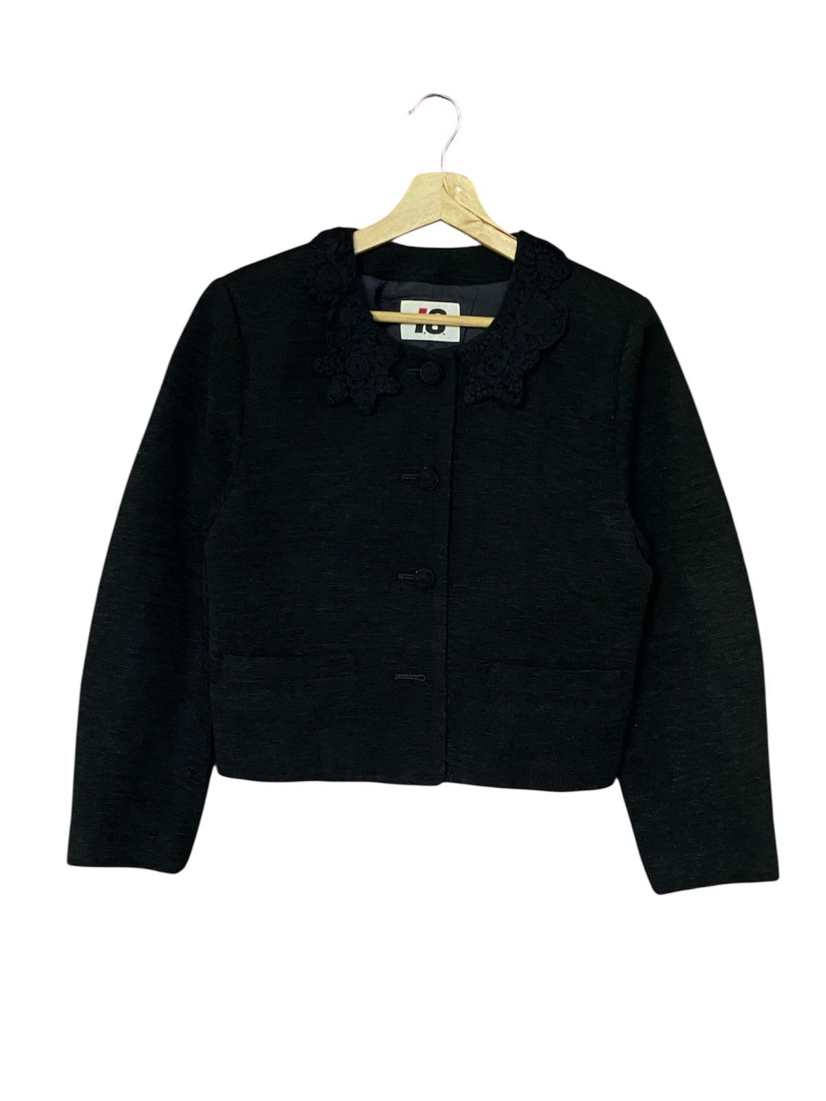 Issey Miyake Vintage Issey Miyake Petite Floral Knit Jacket Size M / US 6-8 / IT 42-44 - 21 Thumbnail