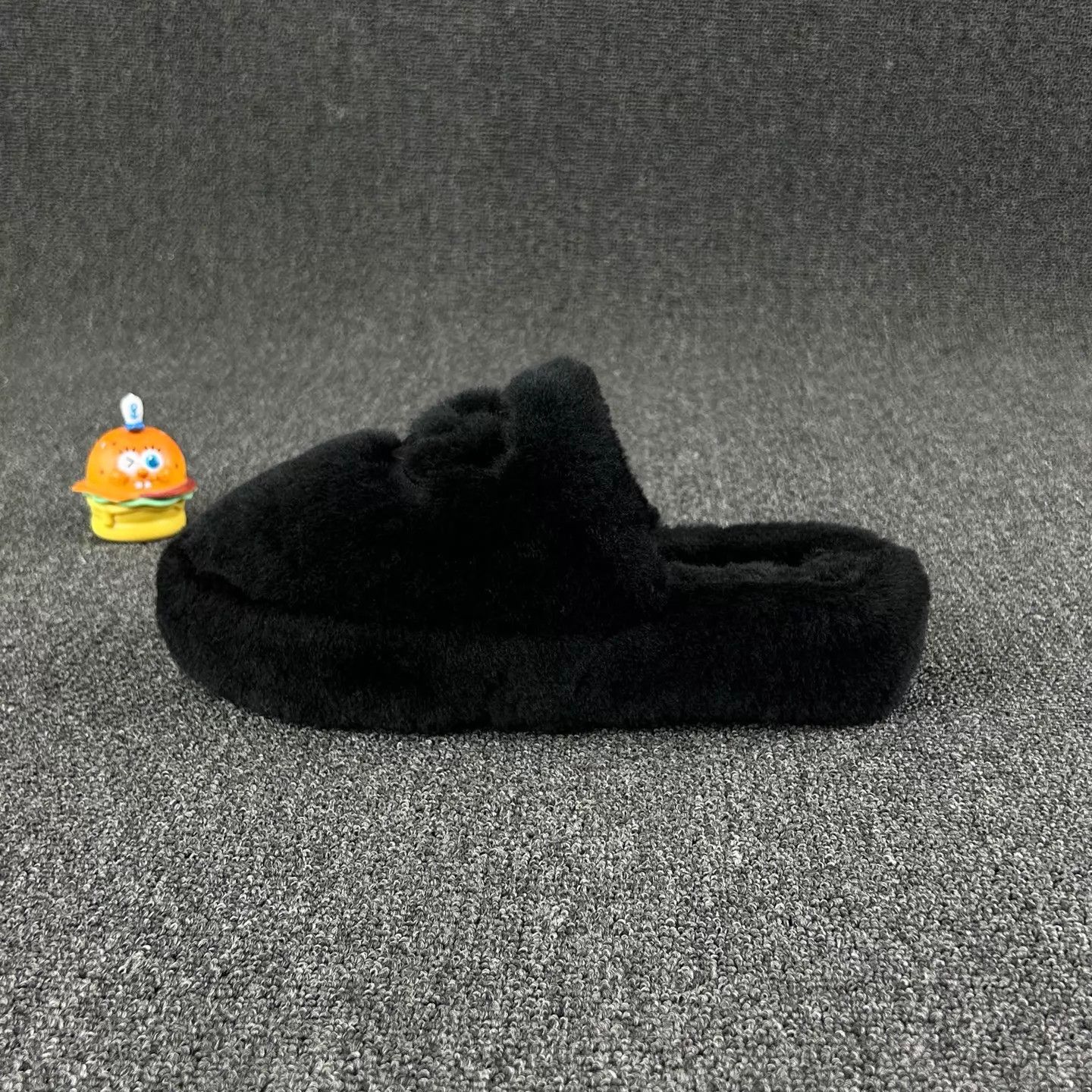 Chanel Chanel Black Fur Slippers Size 39 New Size US 8.5 / IT 38.5 - 3 Thumbnail