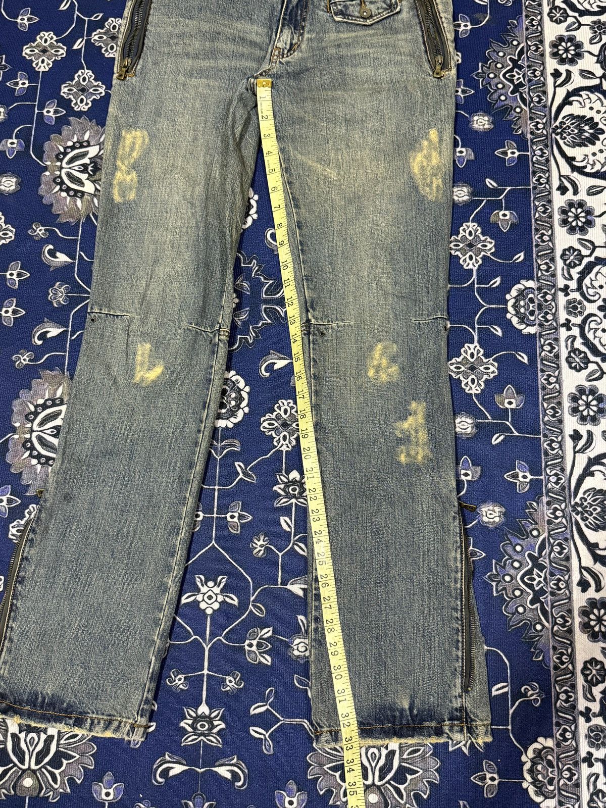 semanticdesign Rare Semanticdesign Flare Multipocket Zipper Jeans Size US 32 / EU 48 - 9 Thumbnail
