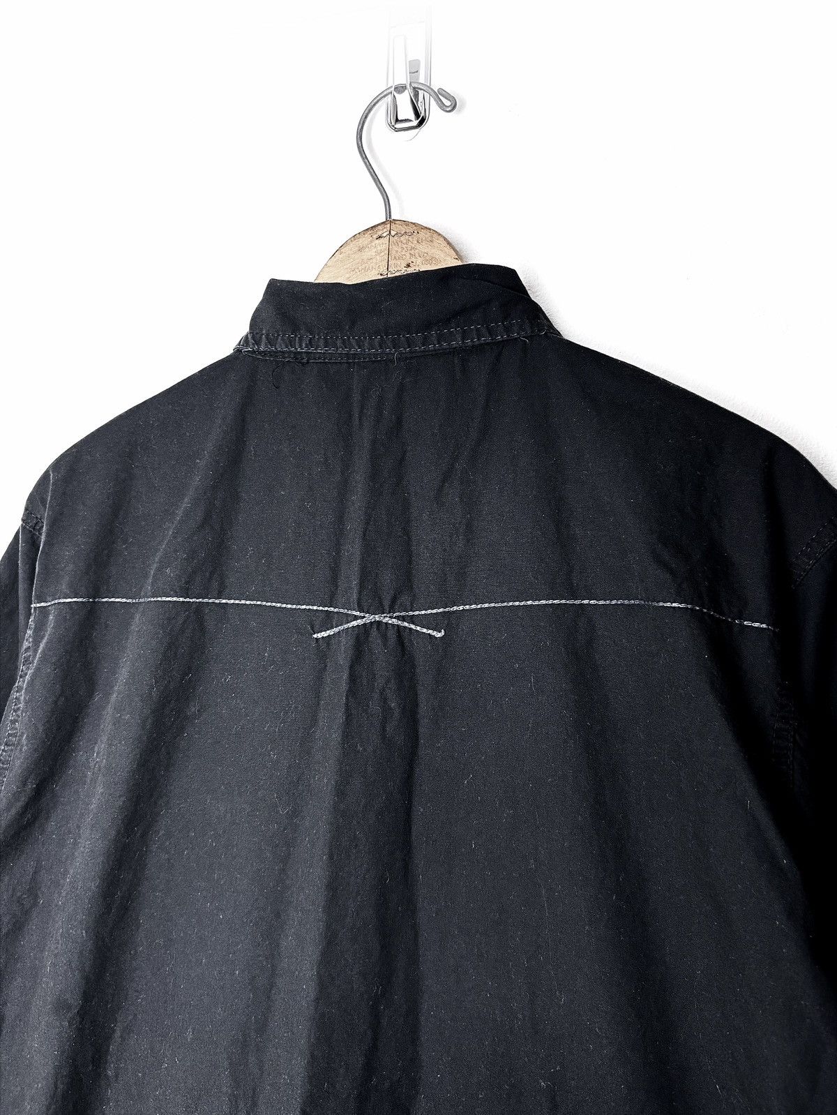 Sideout Sideout Black Utility Button Up Short Sleeve Shirt Size ONE SIZE - 7 Thumbnail