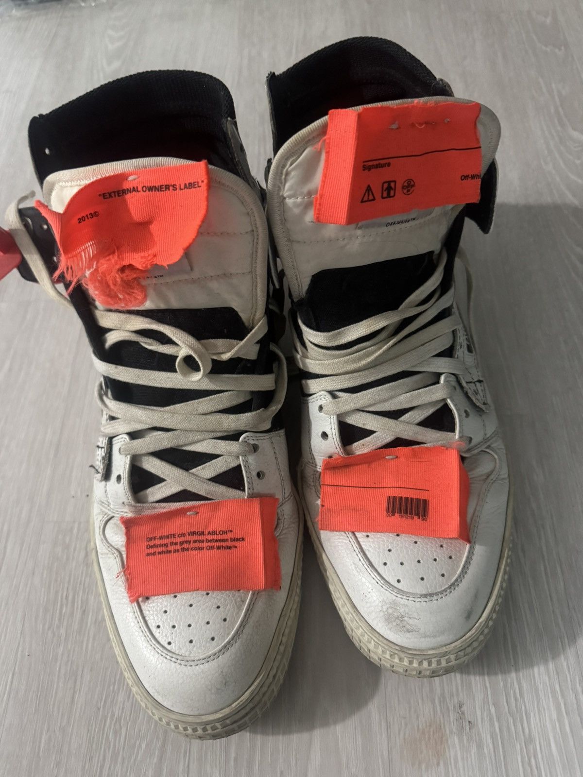 Off-White Off White Off Court 3.0 Size US 11 / EU 44 - 3 Thumbnail