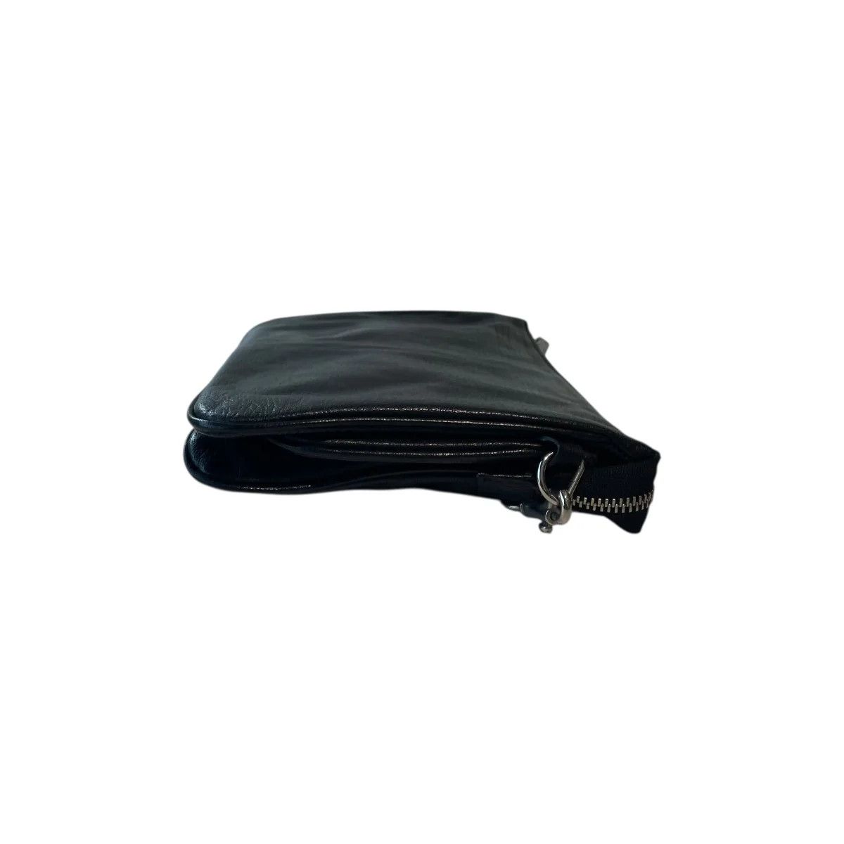 Yohji Yamamoto Yohji Yamamoto GRAIN GOAT SKIN 3 SEPARATED SACOCHE Size ONE SIZE - 3 Thumbnail
