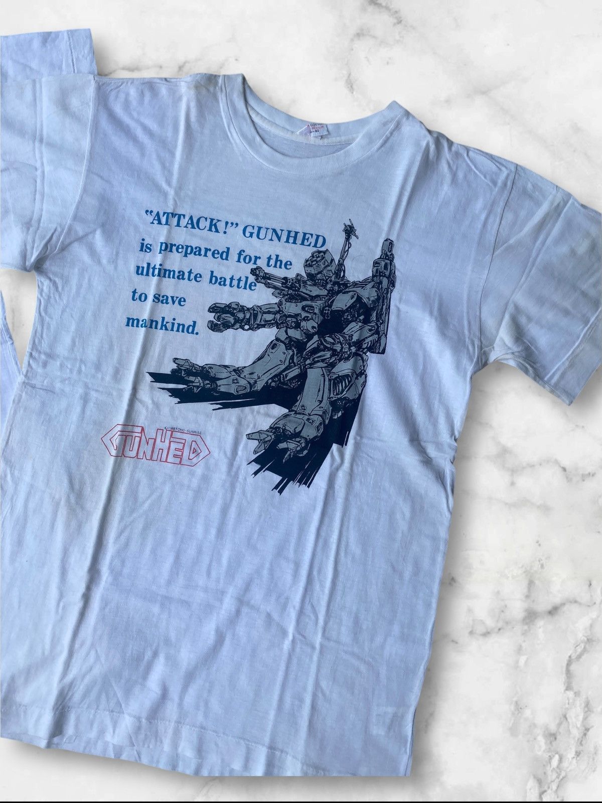 Anime Vintage Gunhed Bundle Medium & Large Rare Anime Mecha Tee Size US M / EU 48-50 / 2 - 2 Thumbnail