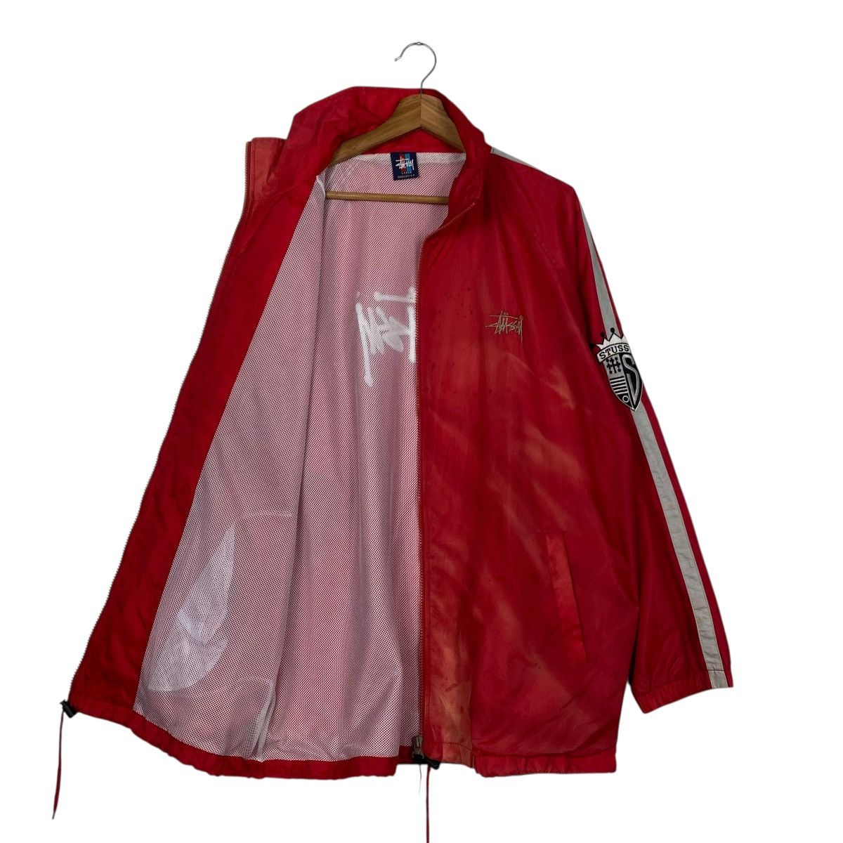 Stussy Vintage 90s stussy windbreaker Size US L / EU 52-54 / 3 - 9 Thumbnail