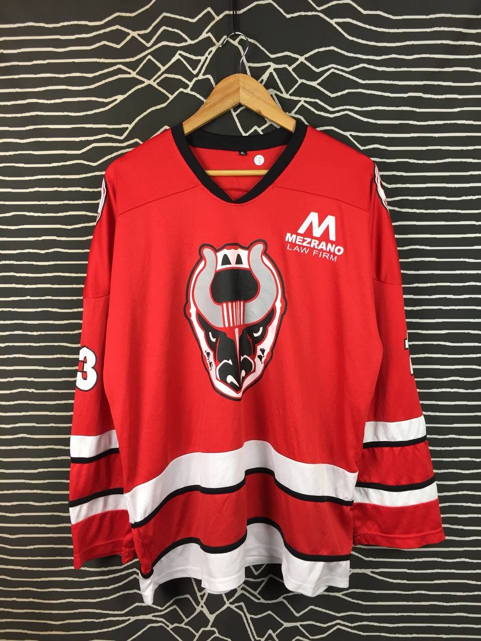 Vintage Birmingham Bulls Mezrano Law Firm Hockey Jersey Size XL Size US XL / EU 56 / 4 - 1 Thumbnail
