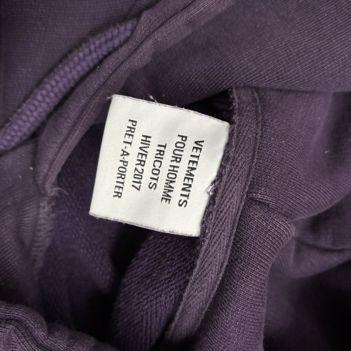 Vetements Vetements Sexual Fantasies AW2017 Hoodie Size US S / EU 44-46 / 1 - 4 Thumbnail