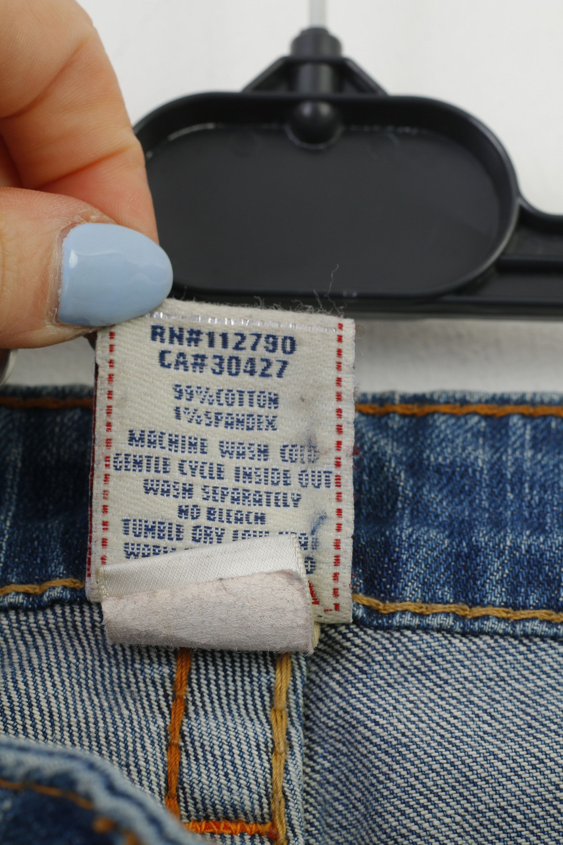 True Religion True Religion Woman 27 Trousers Jeans Blue Cotton 4122 Size 27" / US 4 / IT 40 - 5 Thumbnail