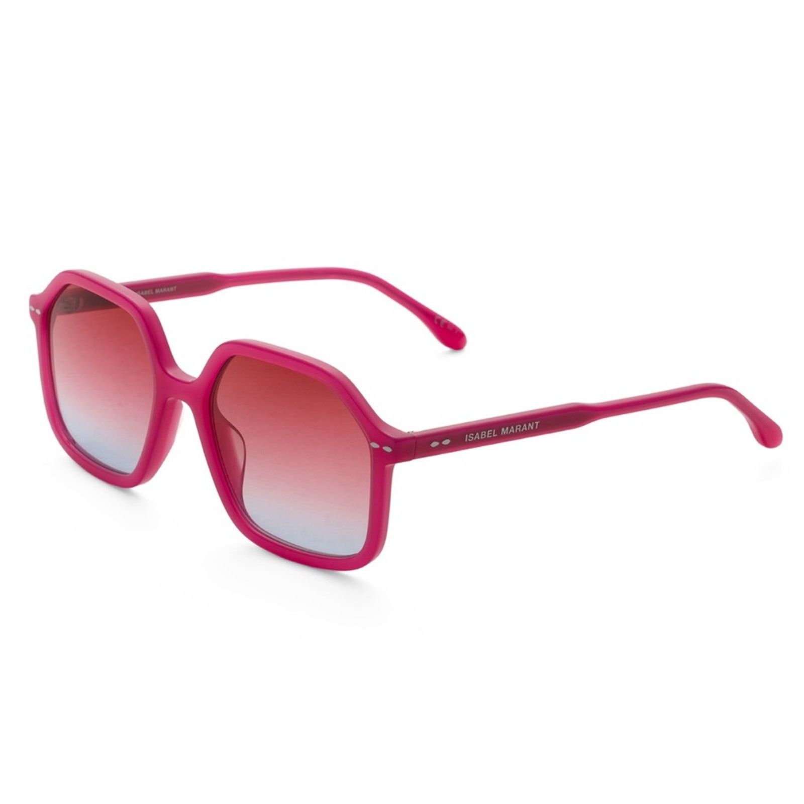 Isabel Marant Isabel Marant Hot Pink Barbie Square L 55mm Sunglasses Boho Size ONE SIZE - 2 Thumbnail