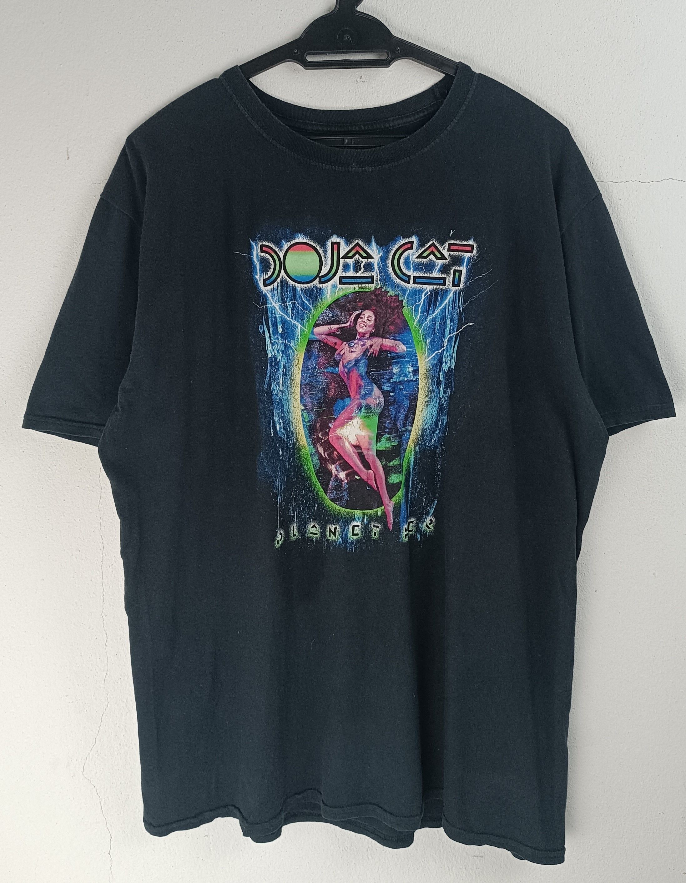 Rap Tees VINTAGE DOJA CAT PLANET HER DISTRESSED TEE ice spice sza Size US L / EU 52-54 / 3 - 3 Thumbnail