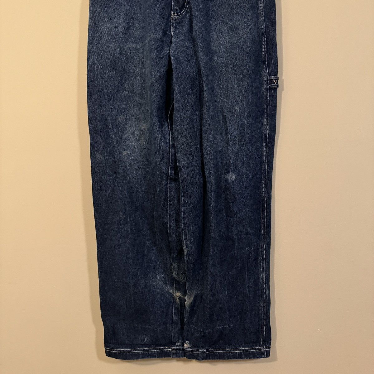 Vintage VINTAGE Y2K BAGGY DENIM BLUE VIBES SKATER JEANS JNCO STYLE Size US 32 / EU 48 - 9 Thumbnail