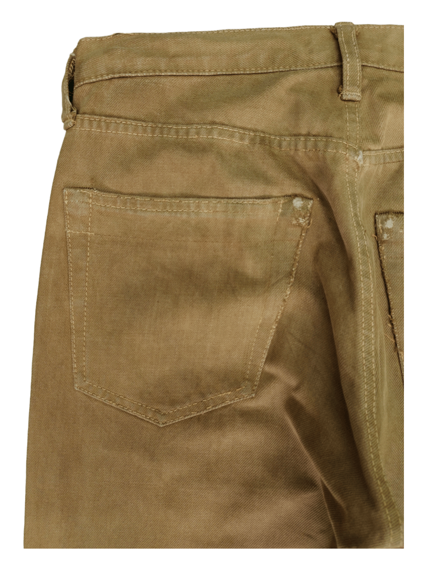 Dries Van Noten 1990s Dries Van Noten Persimmon Selvedge Distress Jeans Size US 30 / EU 46 - 15 Thumbnail