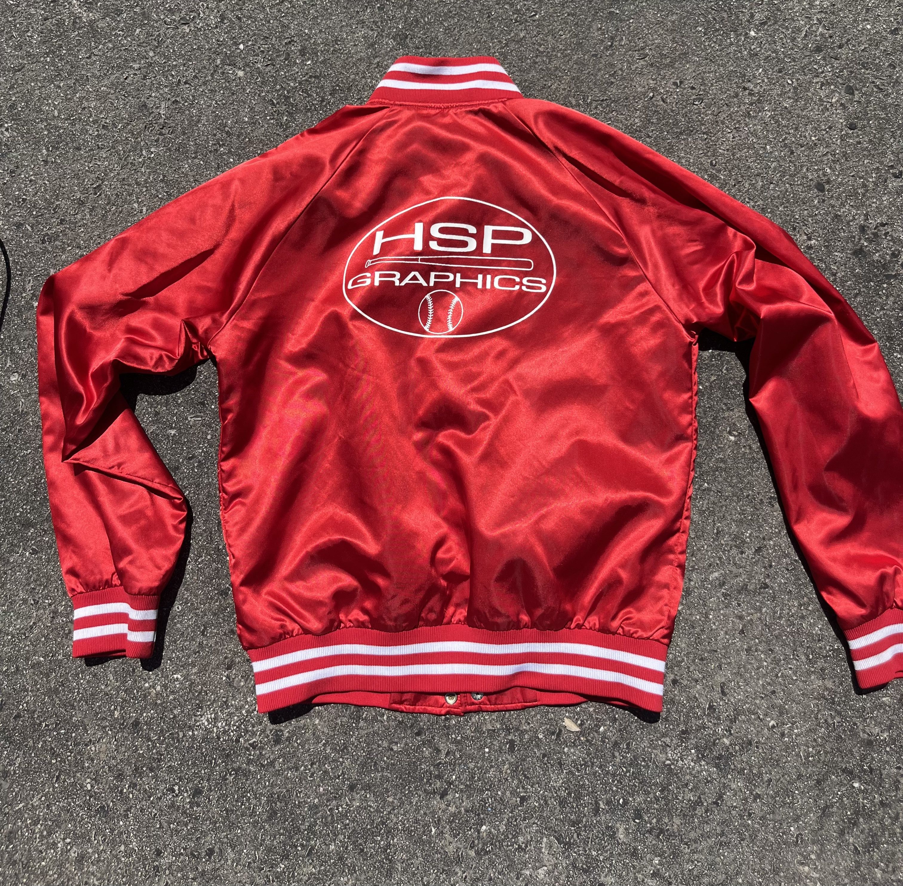 Other VINTAGE Baseball Jacket - 1980s Red Bomber Jacket Size US M / EU 48-50 / 2 - 5 Thumbnail