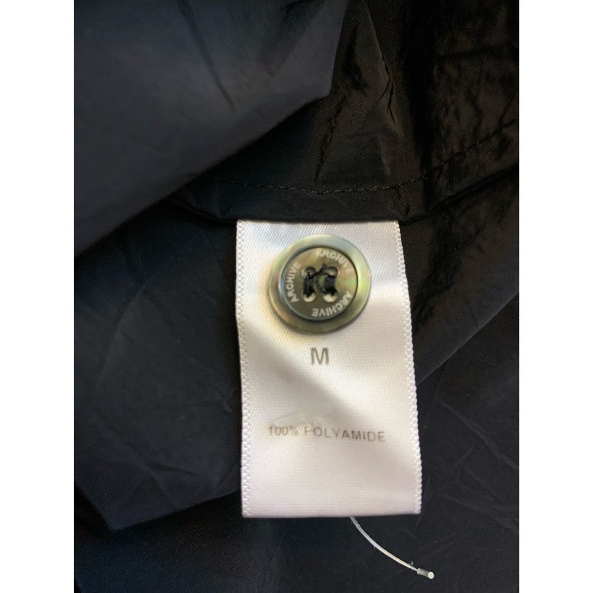 Totokaelo Archive Totokaelo Archive Black Crinkle Japanese Nylon Shirt Size US M / EU 48-50 / 2 - 17 Thumbnail
