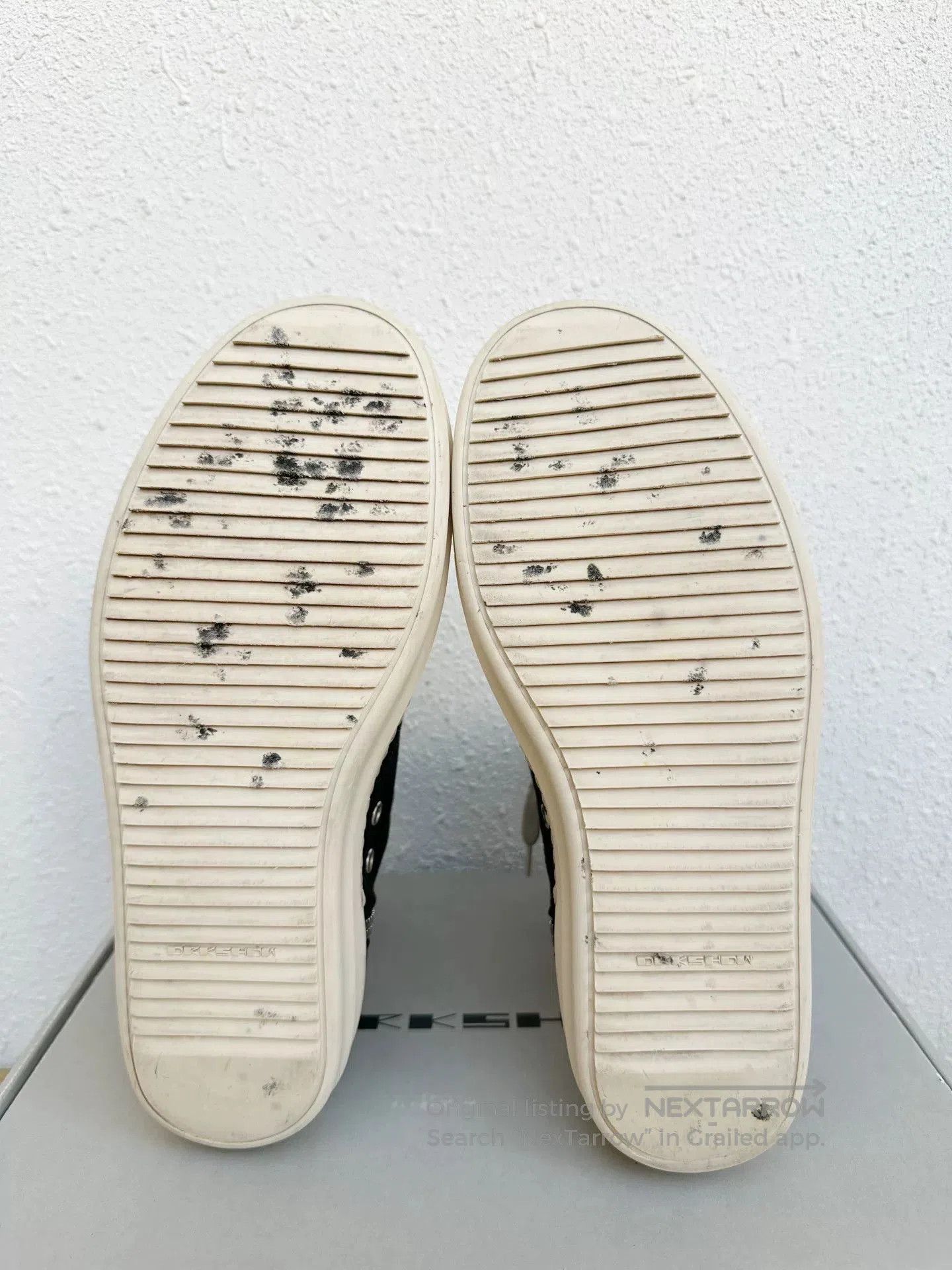 Rick Owens Drkshdw Rick Owens DRKSHDW Canvas Sneakers. Size US 8 / EU 41 - 8 Thumbnail
