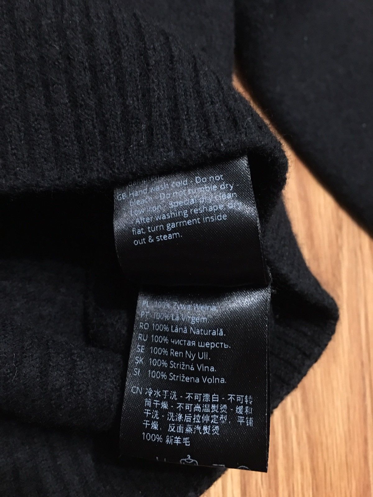 OSKA OSKA Black Virgin Wool High neck Sweater Size XS Size XS / US 0-2 / IT 36-38 - 10 Thumbnail