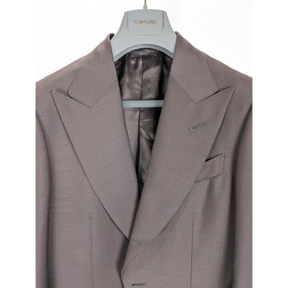 Tom Ford o1rshd1 Blazer Jacket in Bitter Chocolate Size US S / EU 44-46 / 1 - 3 Thumbnail