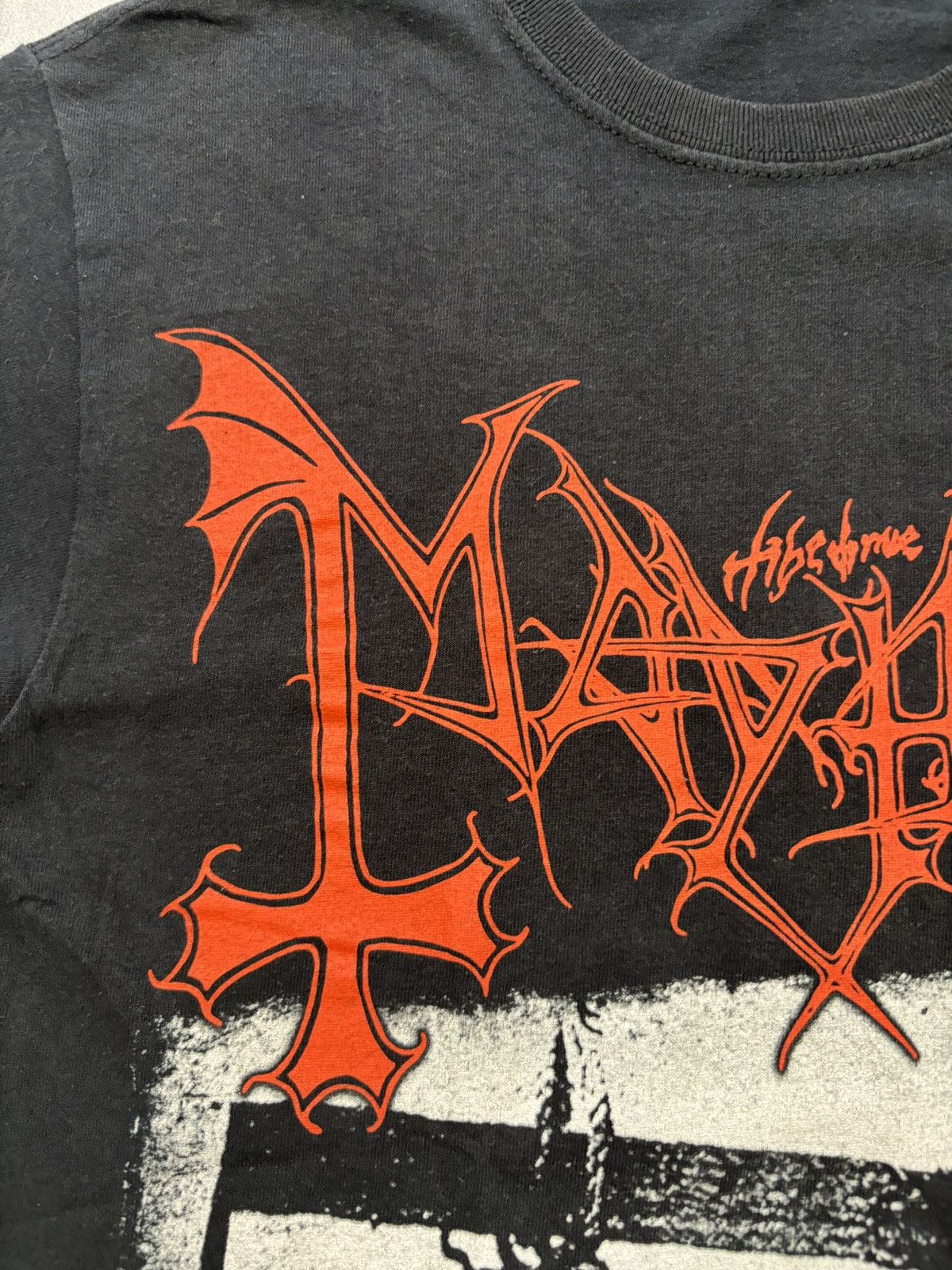 Band Tees Vintage Mayhem Deathcrush Black Metal Band T-Shirt Opium Tee Size US S / EU 44-46 / 1 - 2 Thumbnail
