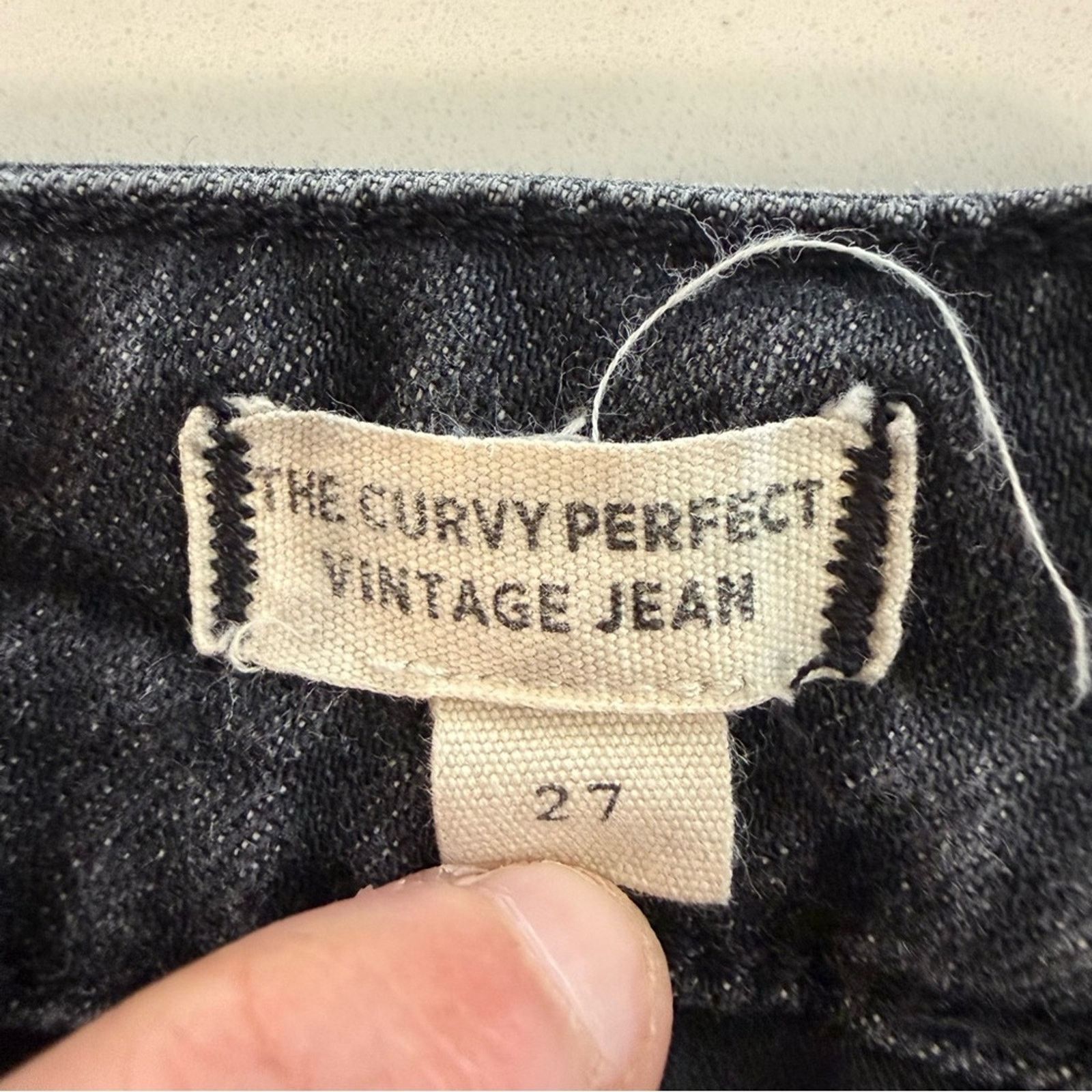 Madewell Madewell The Curvy Perfect Vintage Jean Women’s 27 Cropped Size 27" / US 4 / IT 40 - 11 Thumbnail