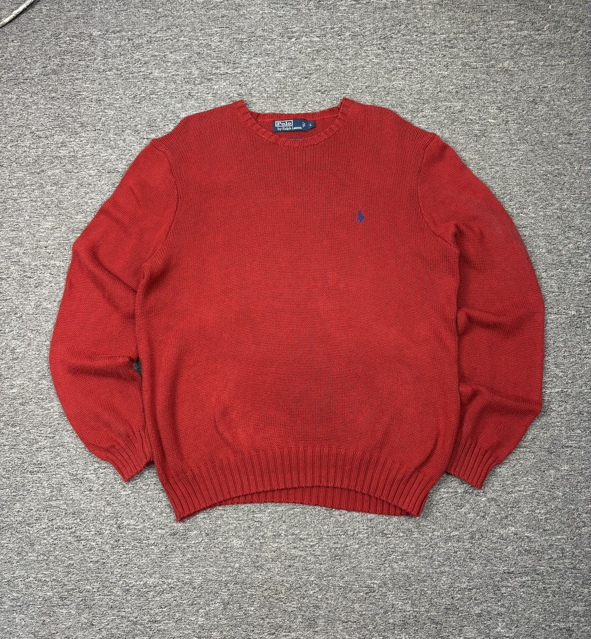 Ralph Lauren Vintage 90s Polo Ralph Lauren Sweater Knitwear L oversized Size US L / EU 52-54 / 3 - 1 Thumbnail