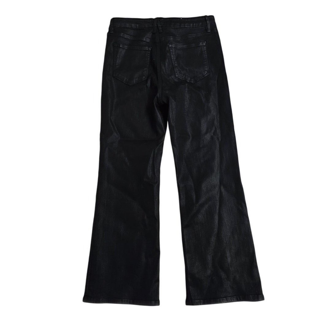 Good American Good American Black Shiny Bootcut Jeggings - 14/32 Size 36" / US 14 / IT 50 - 2 Thumbnail