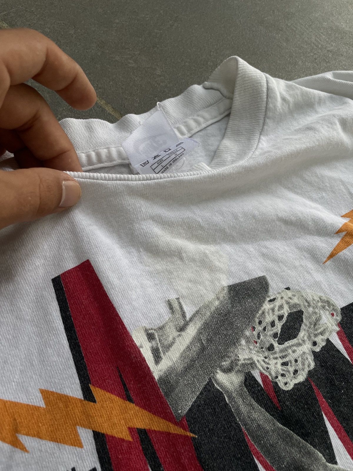 Jordan Brand Vintage 90s Rare Air Jordan Nike Tee Size US L / EU 52-54 / 3 - 18 Thumbnail