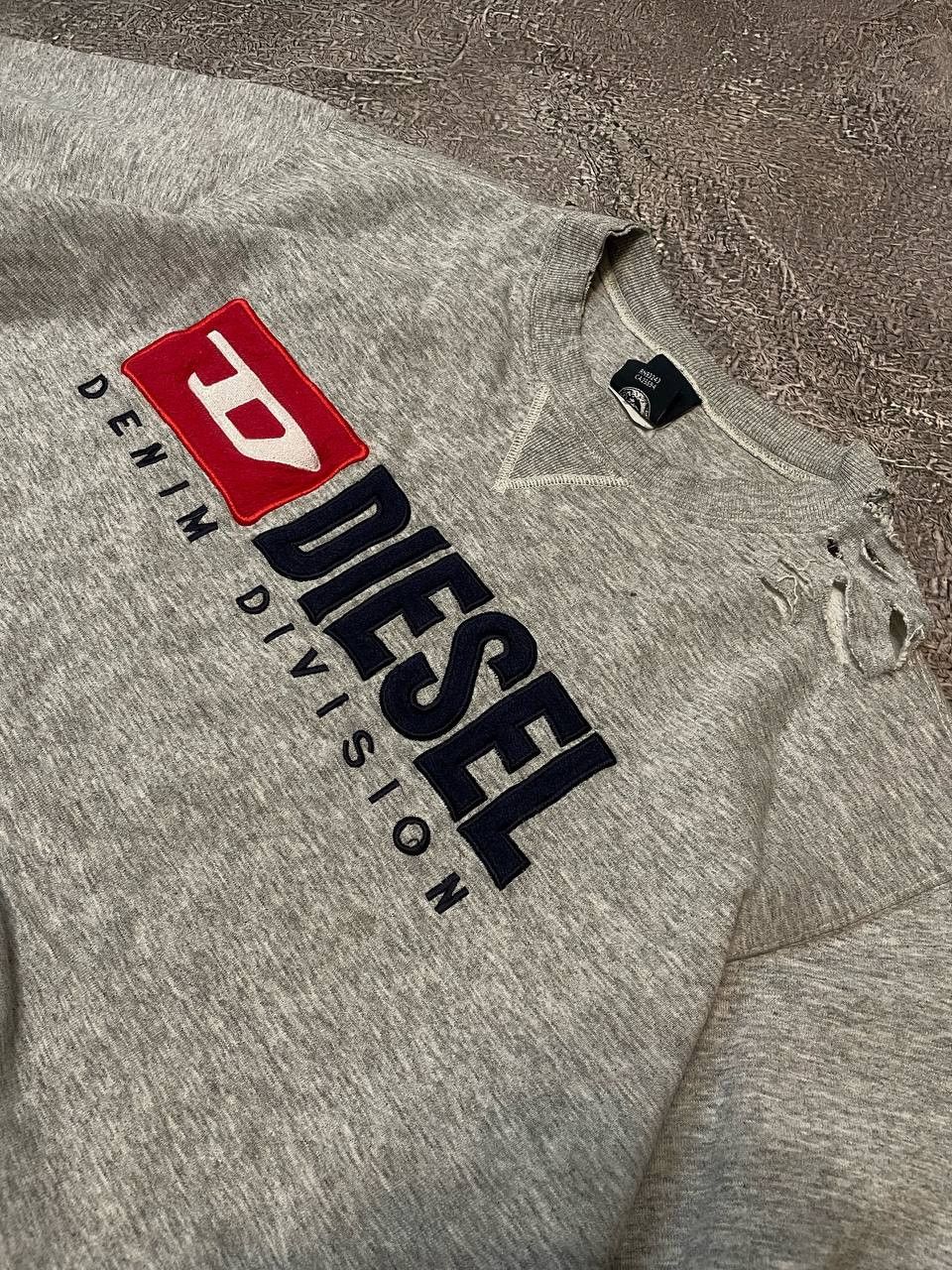 Diesel Diesel distressed sweatshirt Size US L / EU 52-54 / 3 - 5 Thumbnail