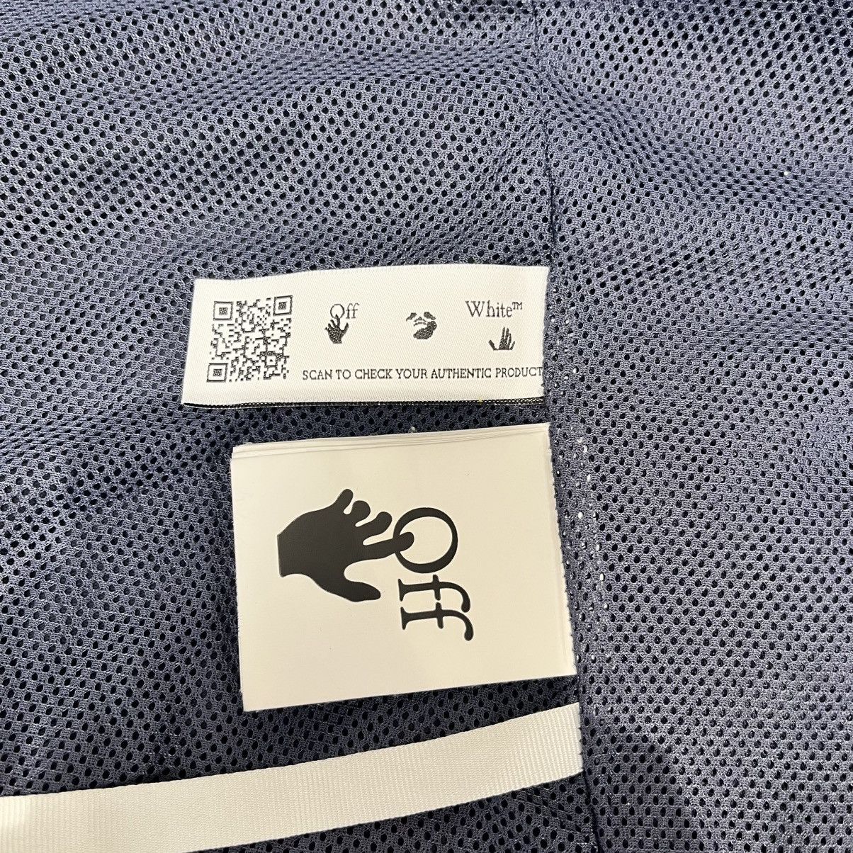Off-White Off-White Diagonal Jacket Navy Size US XS / EU 42 / 0 - 4 Thumbnail