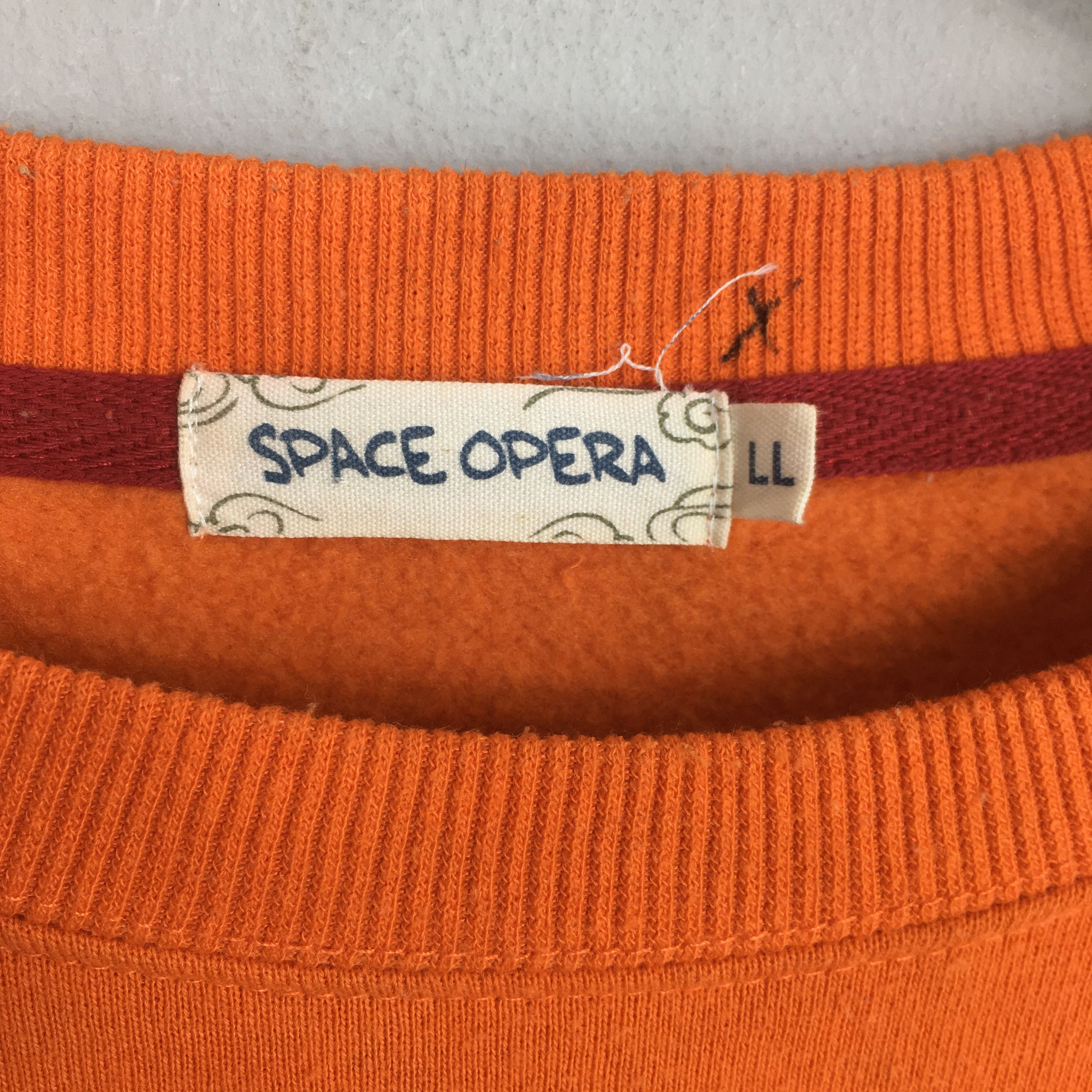 Japanese Brand × Vintage Vintage Fish Koi Sukajan Japan Orange Sweatshirt Large Size US L / EU 52-54 / 3 - 5 Thumbnail