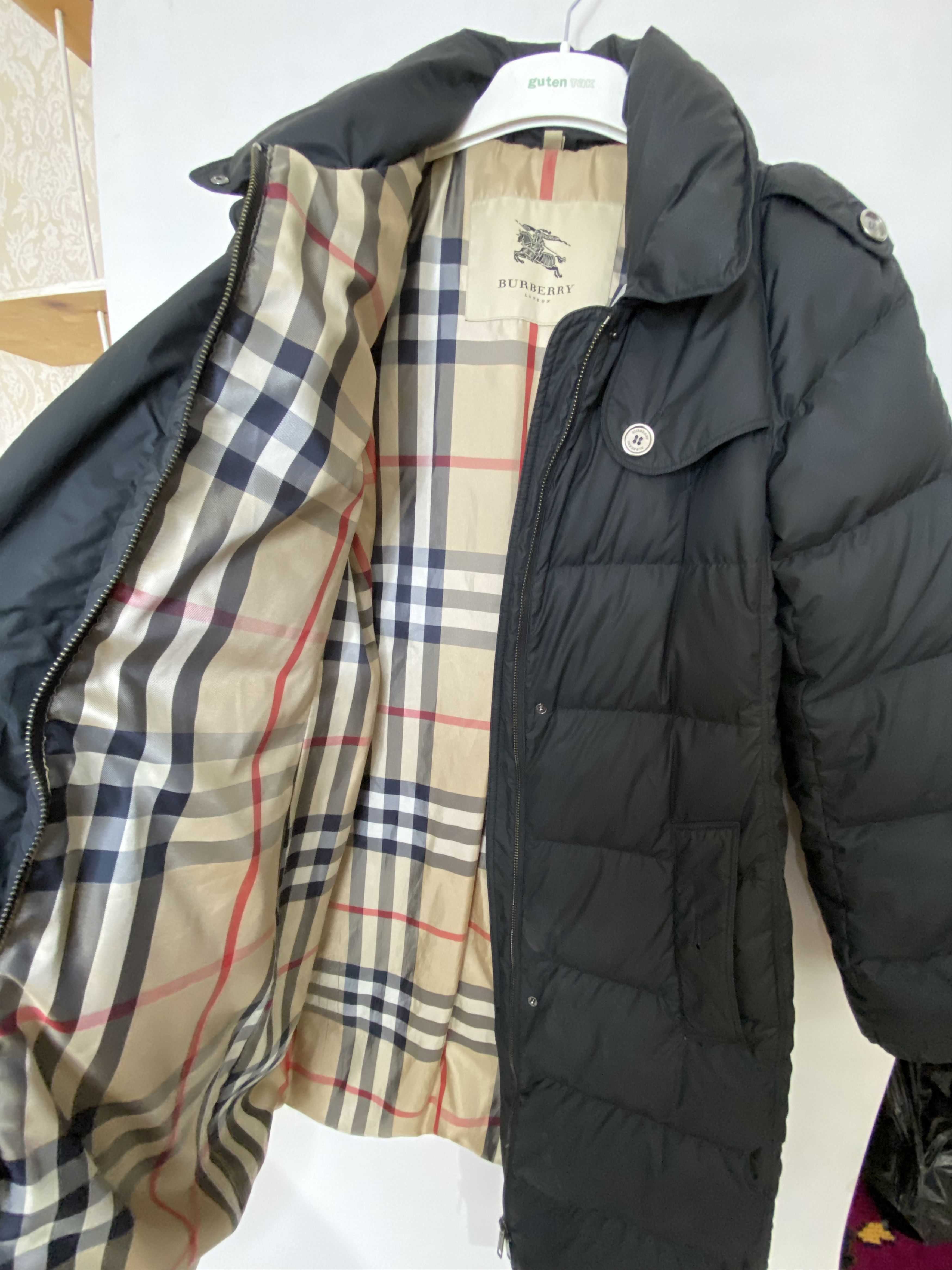 Burberry × Vintage BURBERRY DOWN COAT JACKET BLACK WOMEN SIZE M Size M / US 6-8 / IT 42-44 - 9 Thumbnail