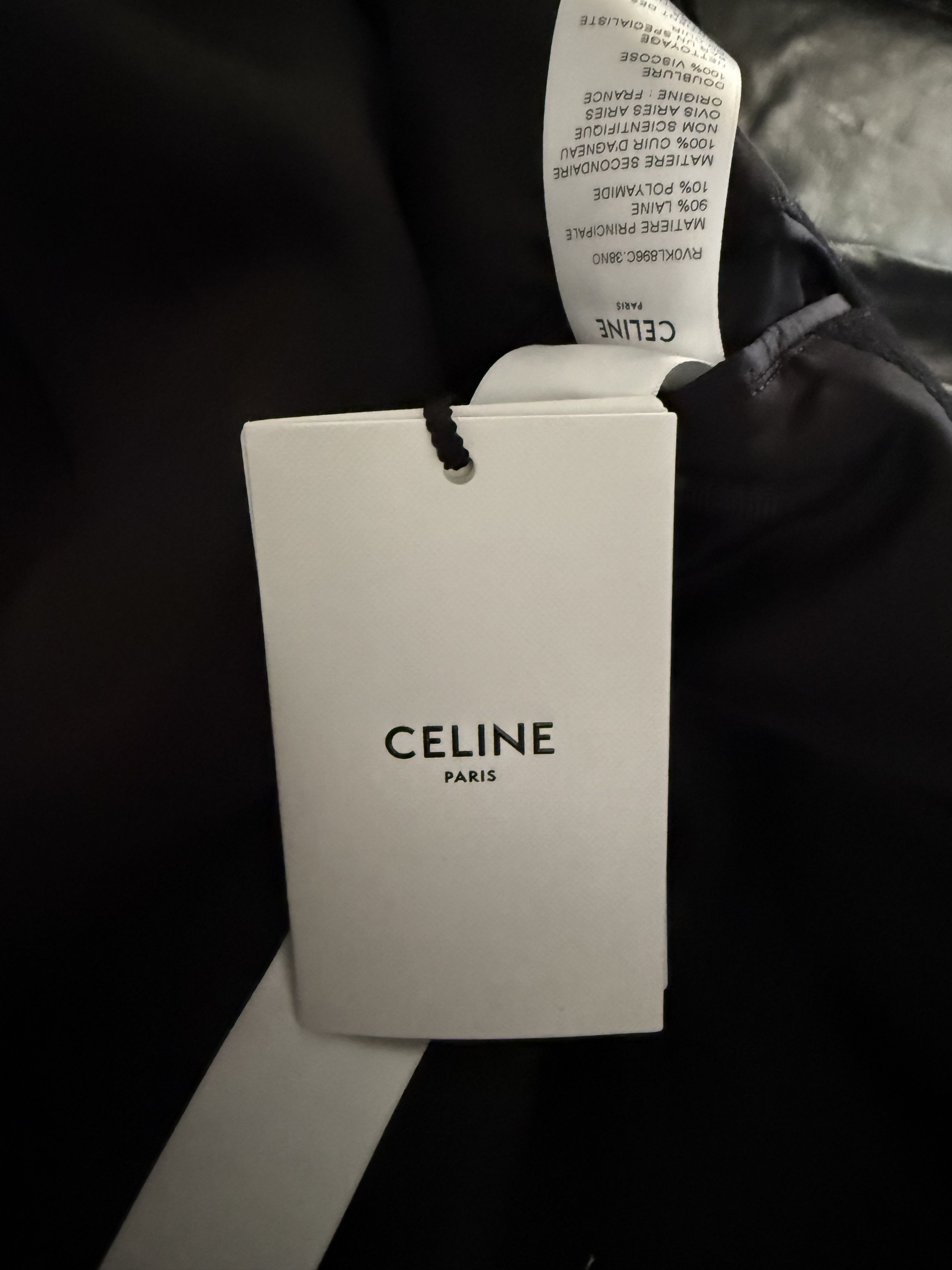 Celine Leather and Wool Hooded Teddy Bomber Size US L / EU 52-54 / 3 - 17 Thumbnail
