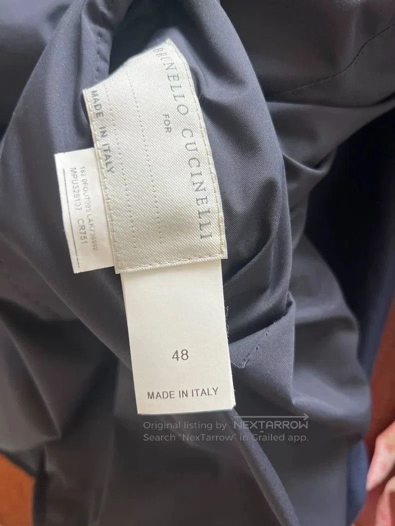 Brunello Cucinelli Brunello Cucinelli Reversible Down Jacket. Size US M / EU 48-50 / 2 - 6 Thumbnail
