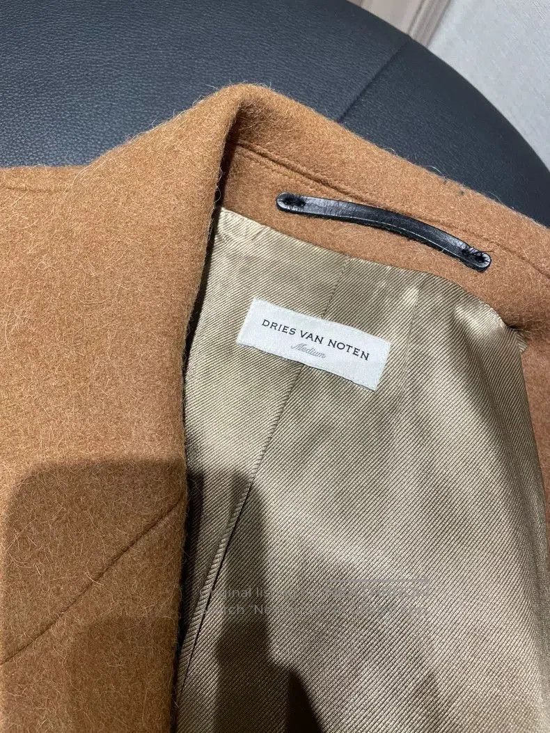 Dries Van Noten Dries van Noten Camel Wool Double. Size US L / EU 52-54 / 3 - 6 Thumbnail