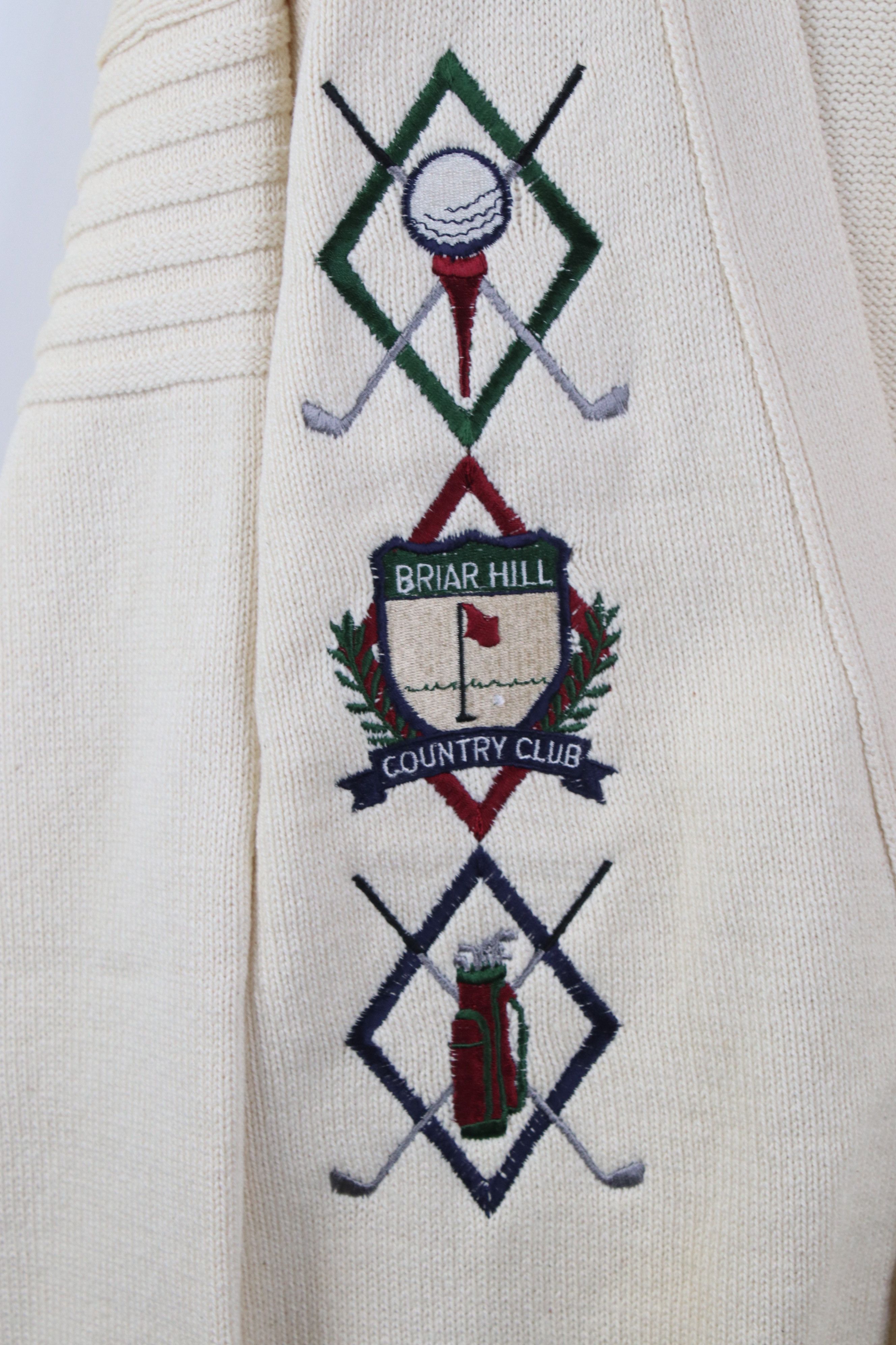 Vintage Vintage 90s Streetwear Cotton Knit Cardigan Sweater USA Size US XL / EU 56 / 4 - 4 Thumbnail