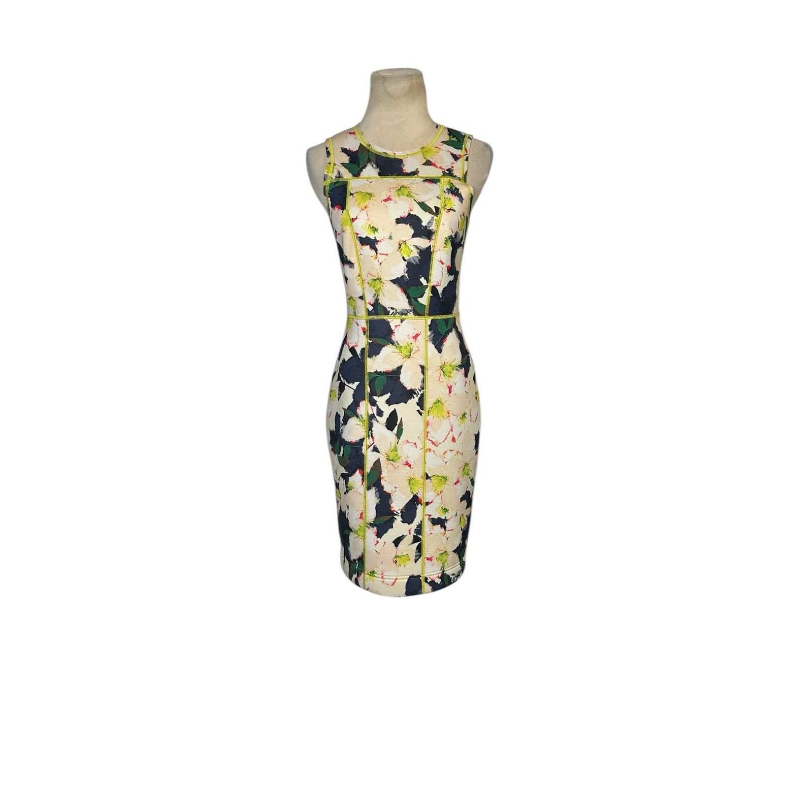 J.Crew J.Crew cove scuba floral sleeveless sheath dress size 00 Size XXS / US 00 / IT 34 - 17 Thumbnail